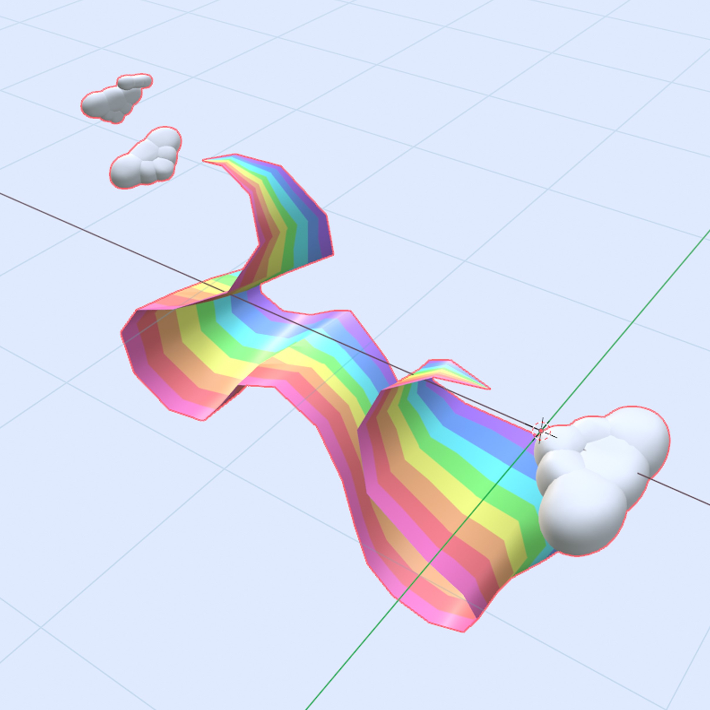 ~* Rainbow Ribbons *~ Free Pride Flow Toy