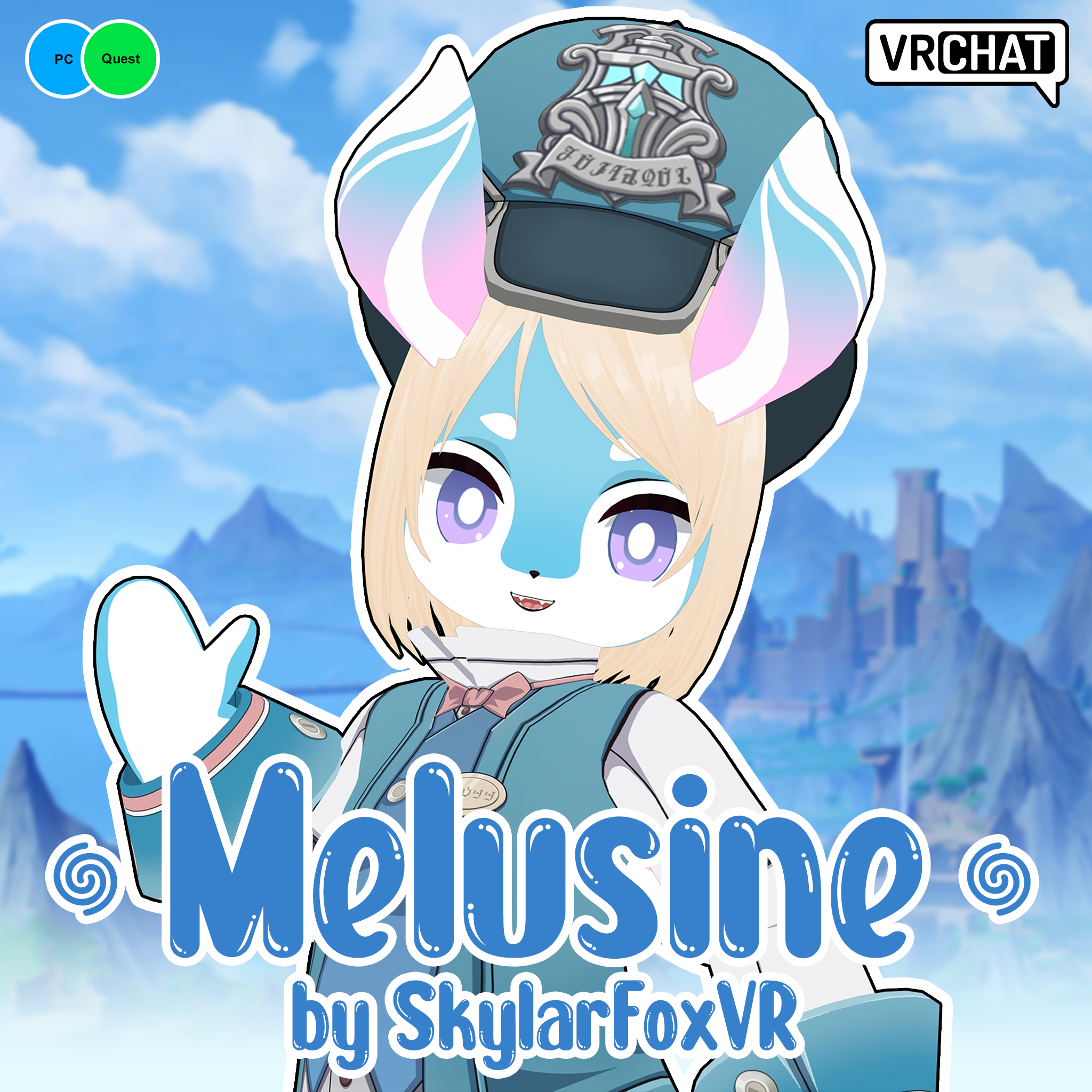 Melusine Fontaine [ VRChat Avatar, PC ]