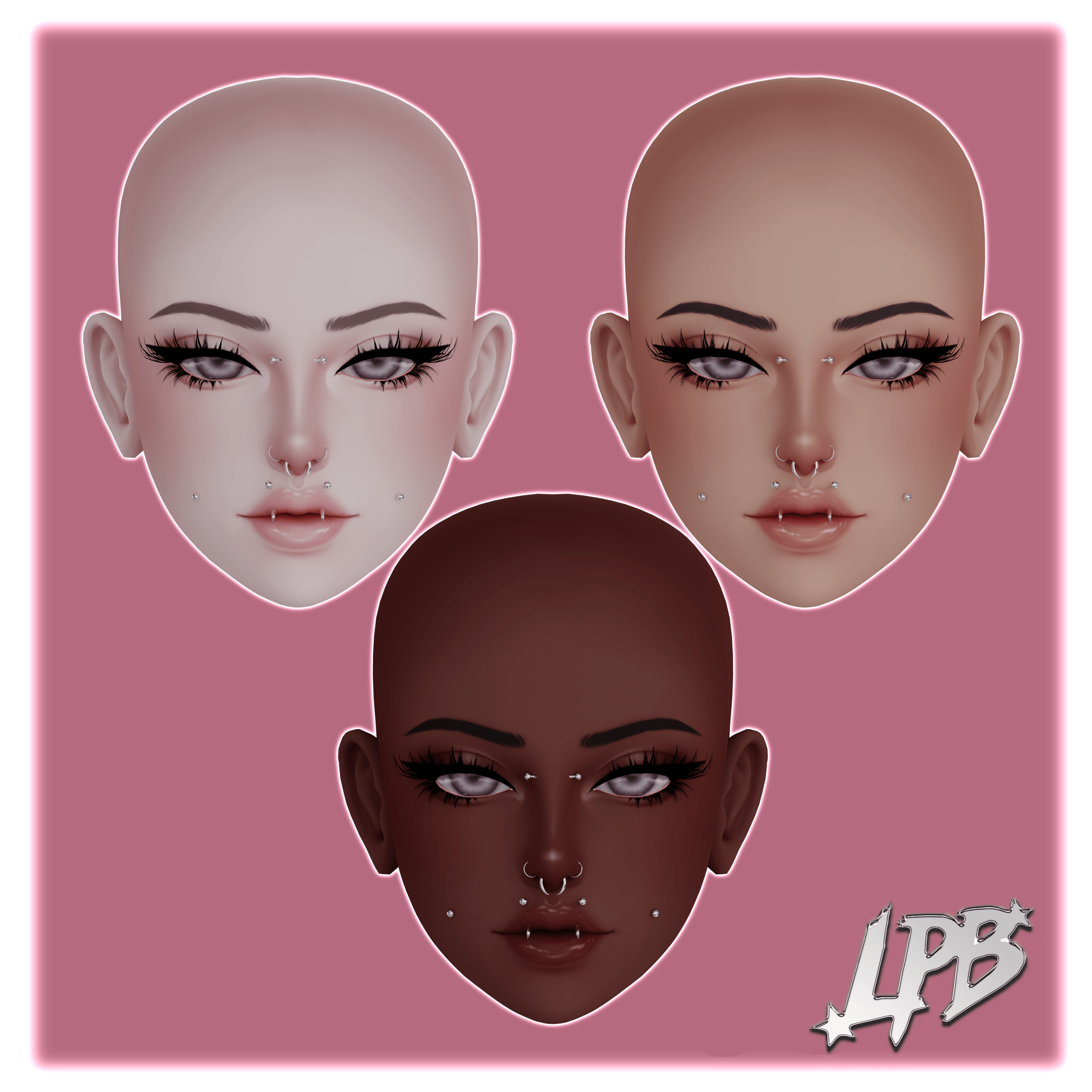 Yvette Head by LPB (Face Tracking)