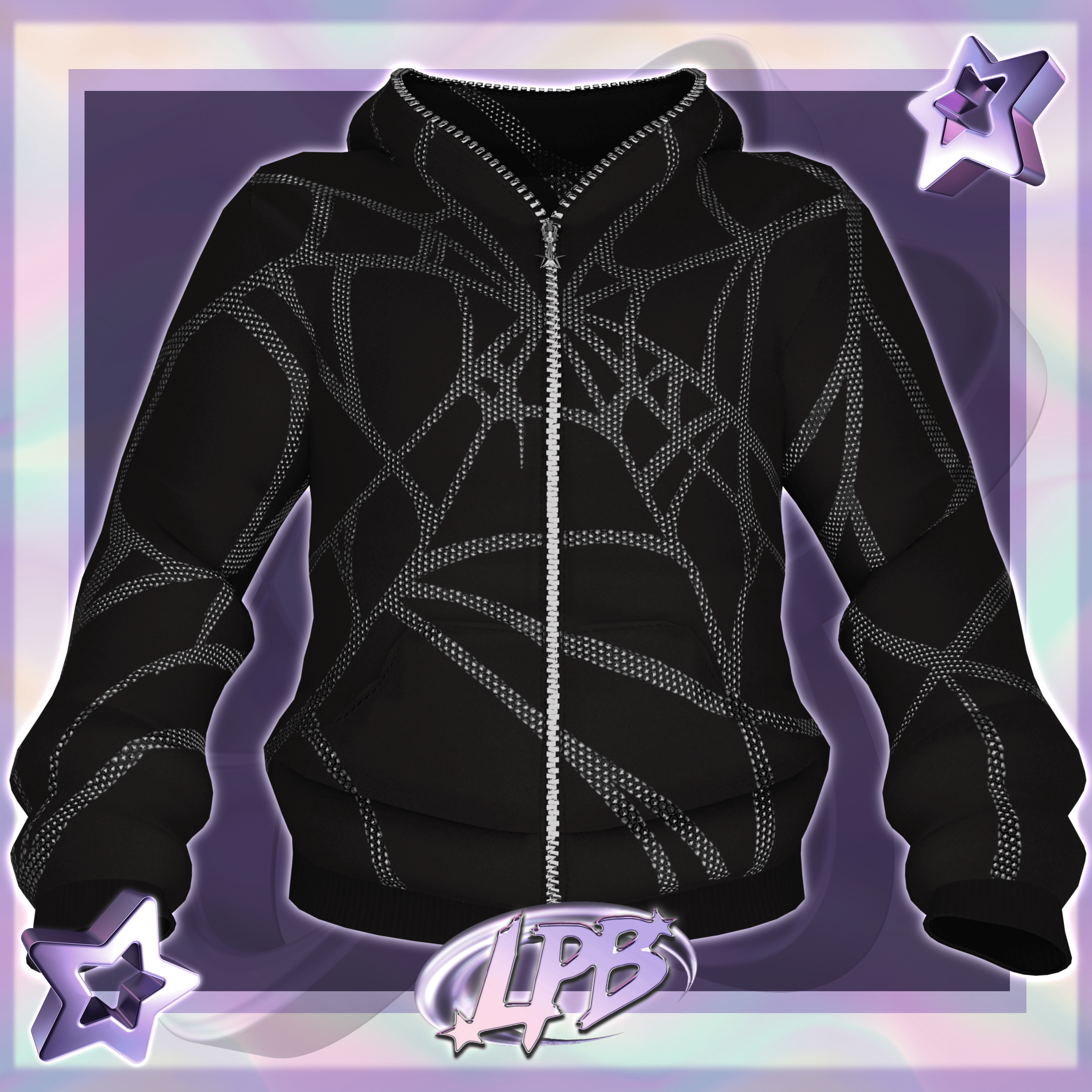 Rhinestone Hoodie