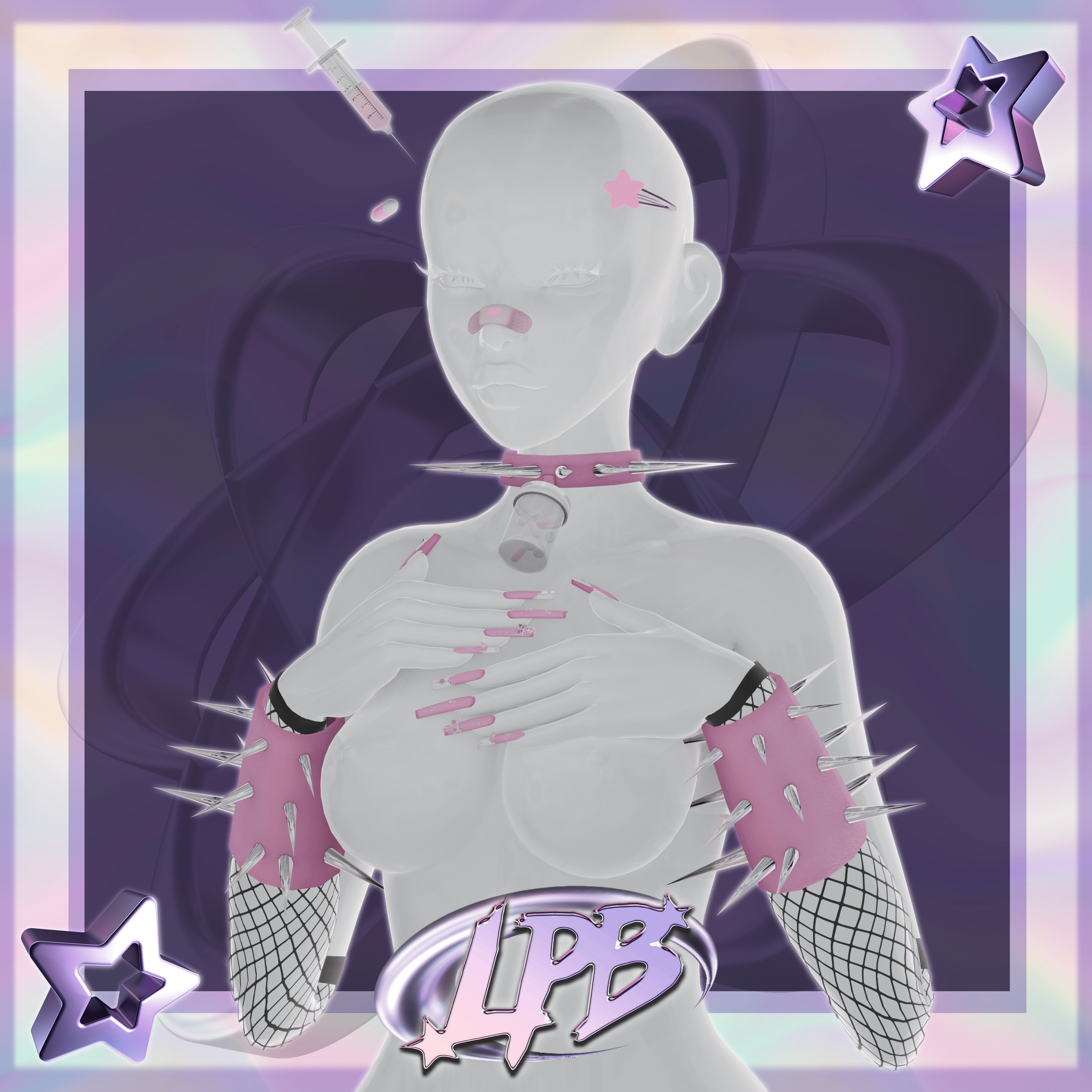 pills and spikes accessory set