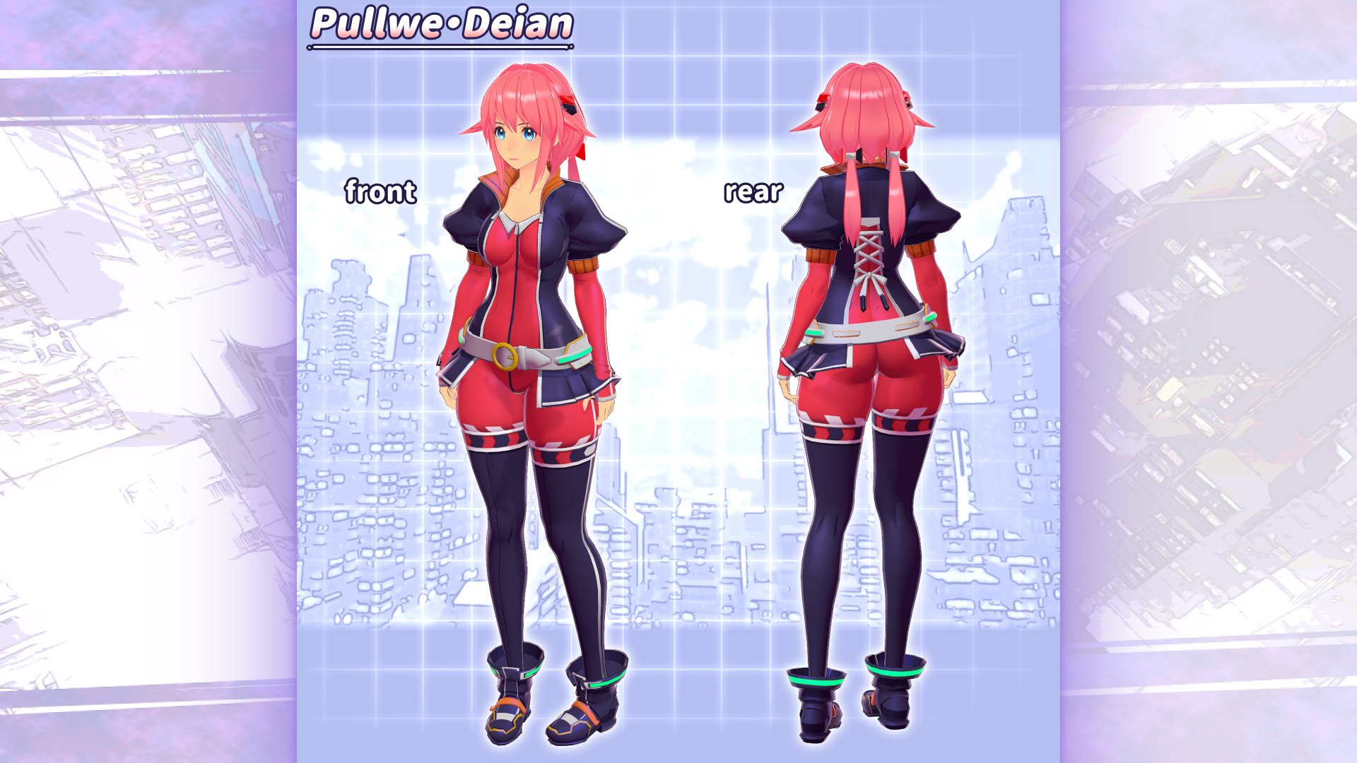 Original character 3D model "Plue Dian" normal color single