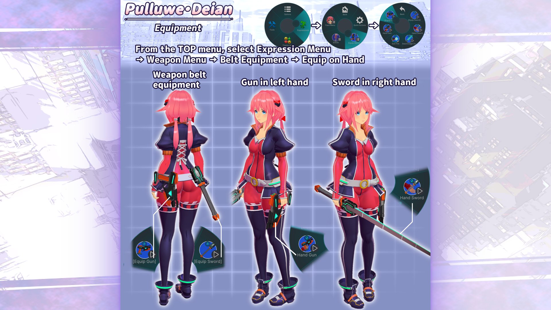Original character 3D model "Plue Dian" normal color single