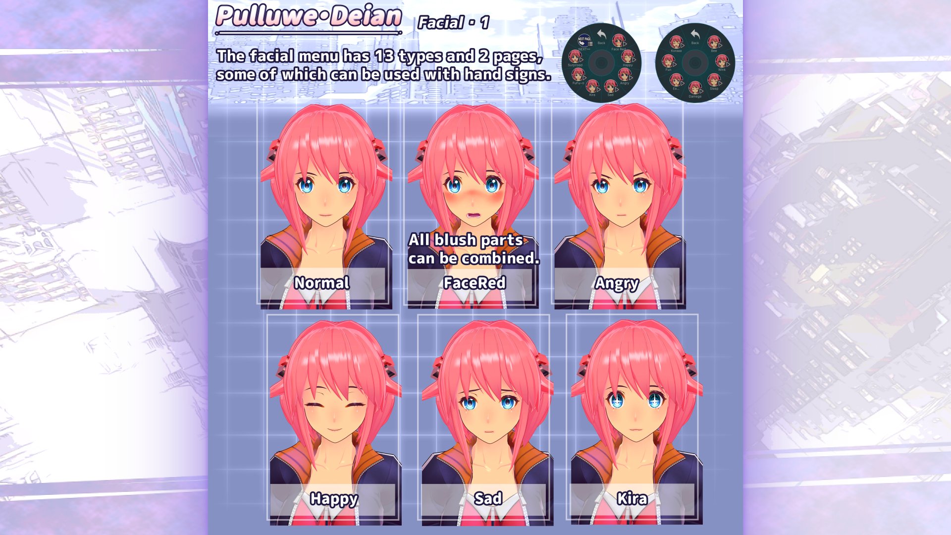 Original character 3D model "Plue Dian" normal color single