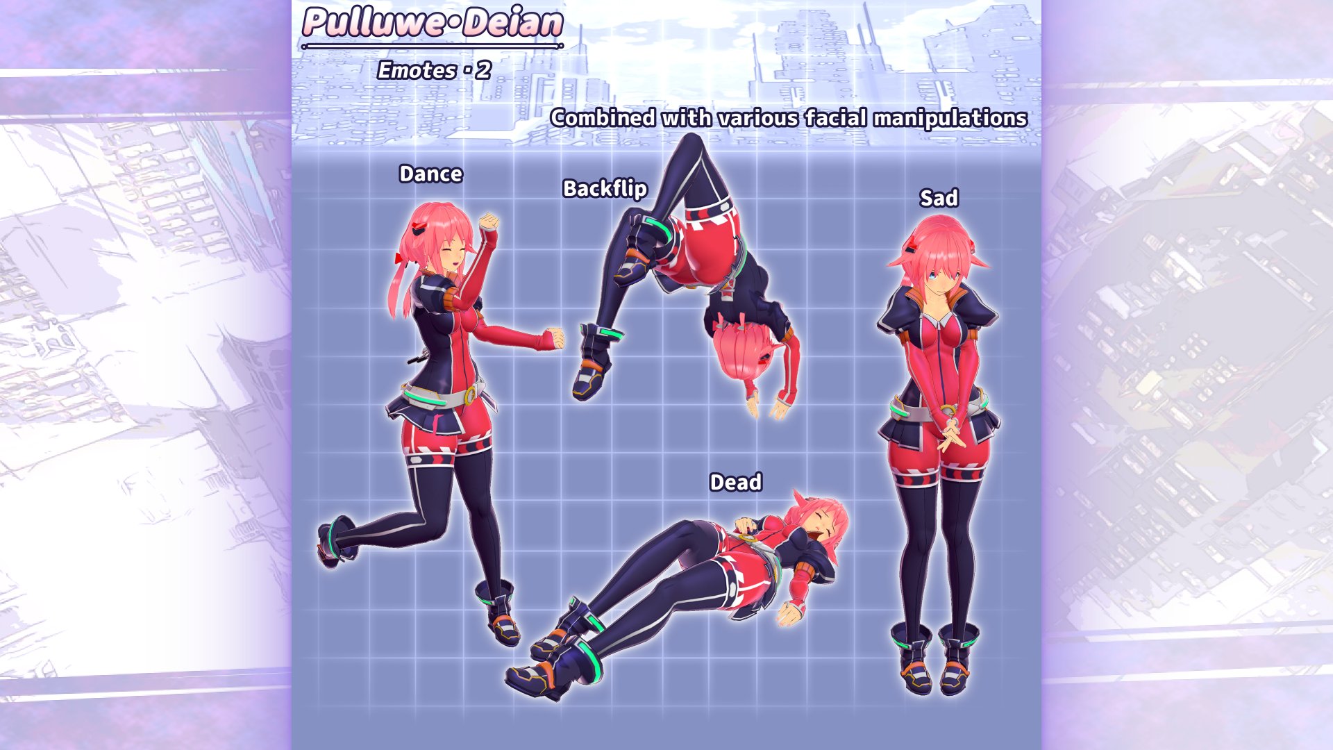 Original character 3D model "Plue Dian" normal color single