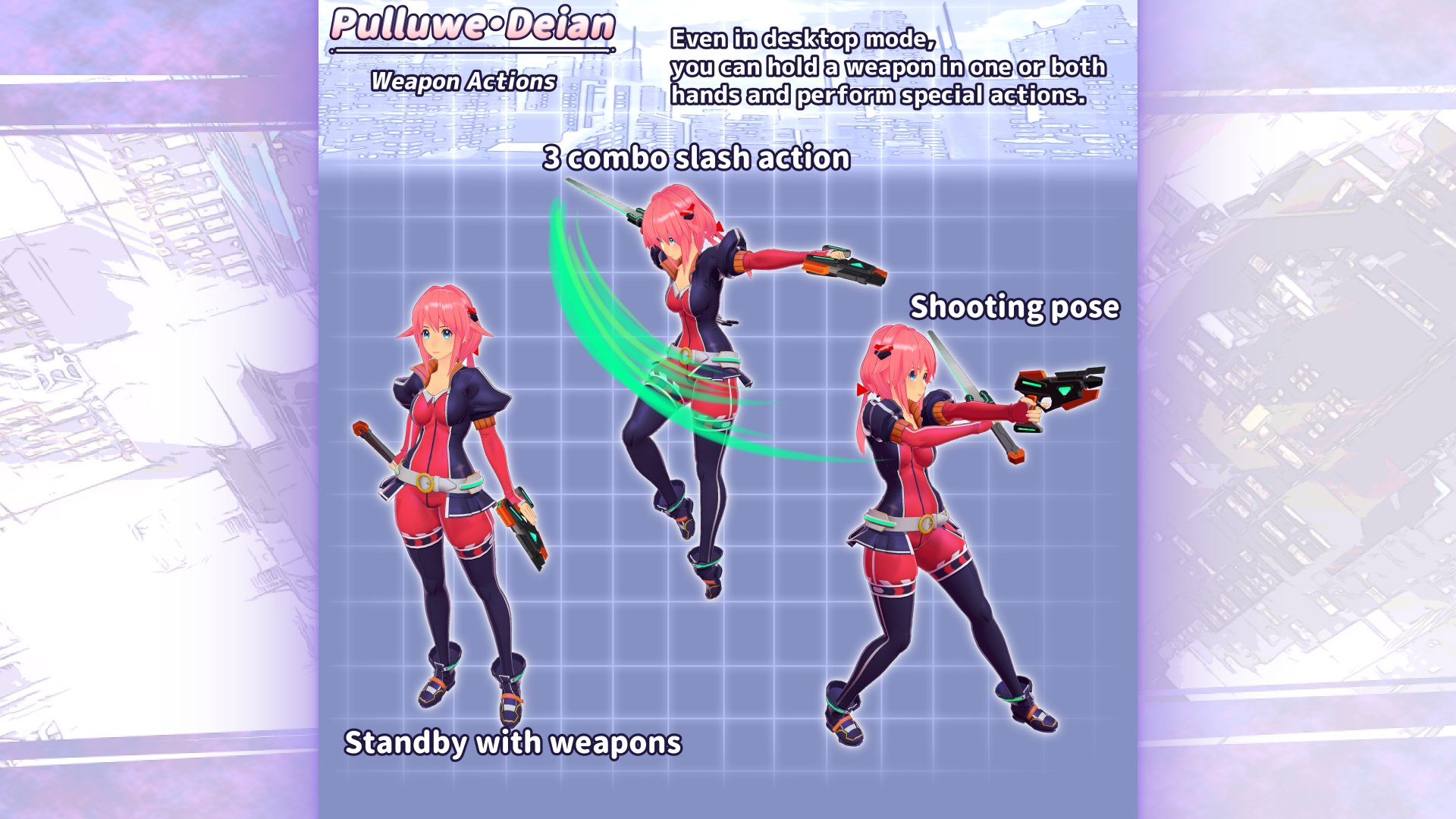 Original character 3D model "Plue Dian" normal color single