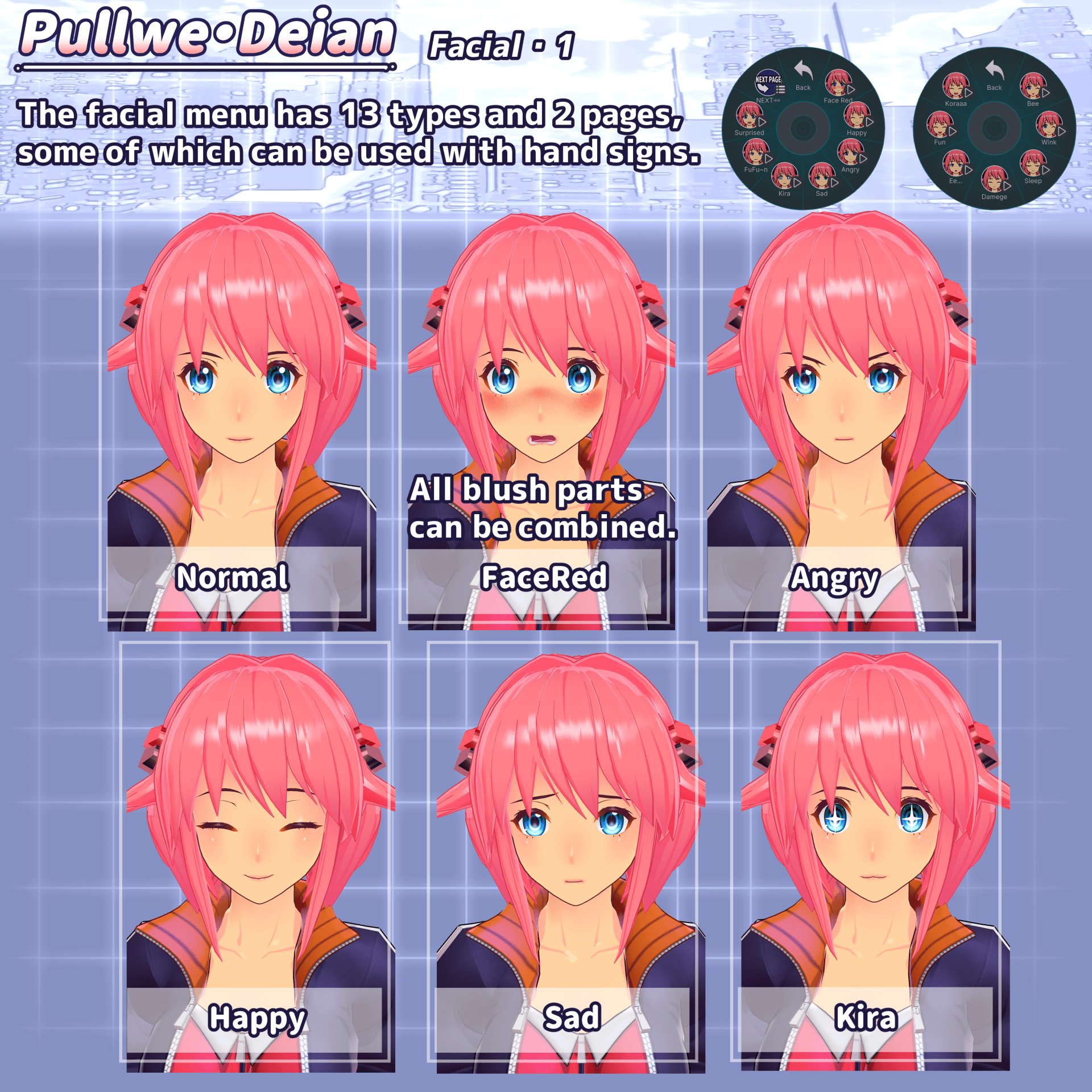 Original character 3D model "Plue Dian" Mirage Black alone