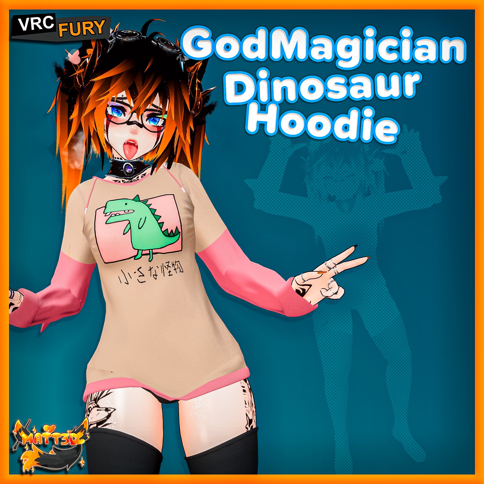 GodMagician ◄ Dinosaur Hoodie ►
