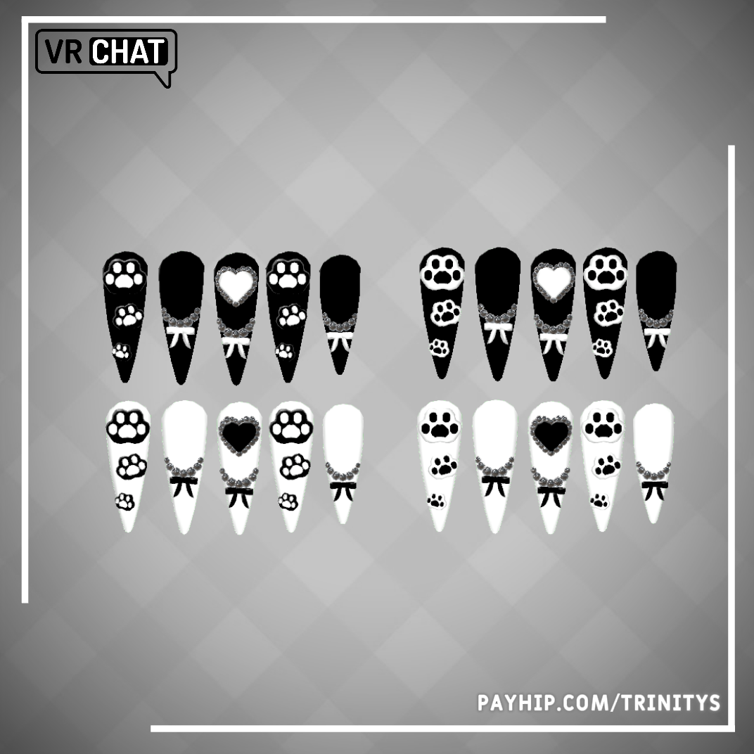 𐔌 . ⋮ Kitty Nails | Server Free .ᐟ ₊ ꒱