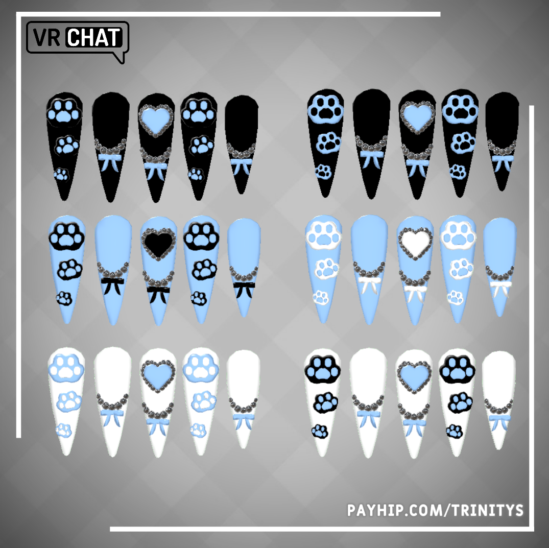 𐔌 . ⋮ Kitty Nails | Server Free .ᐟ ₊ ꒱