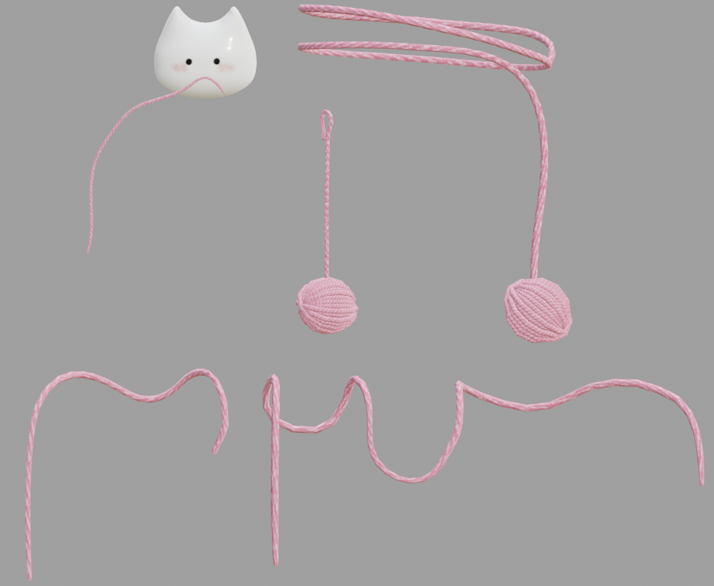 𐔌✄ ⋮ Yarn Set .ᐟ꩜꒱