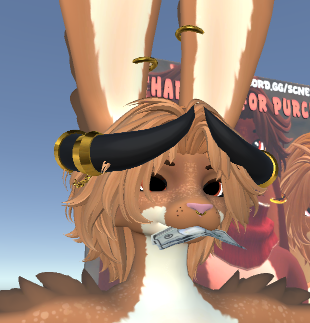Demonic Horns (For Higgins VRChat Avatar) + universal