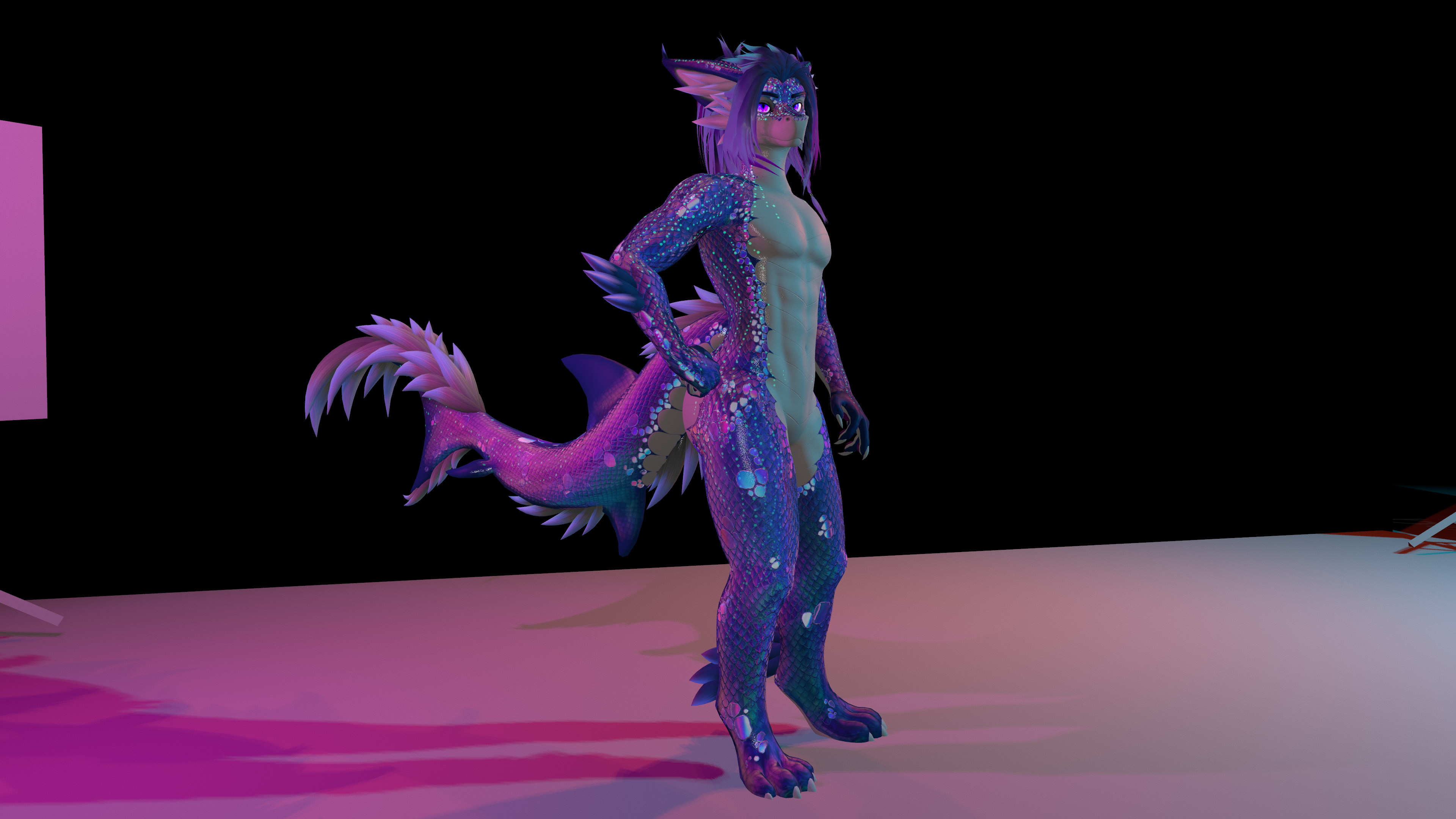 Iridescent Dragon texture (for the Aster dragon)