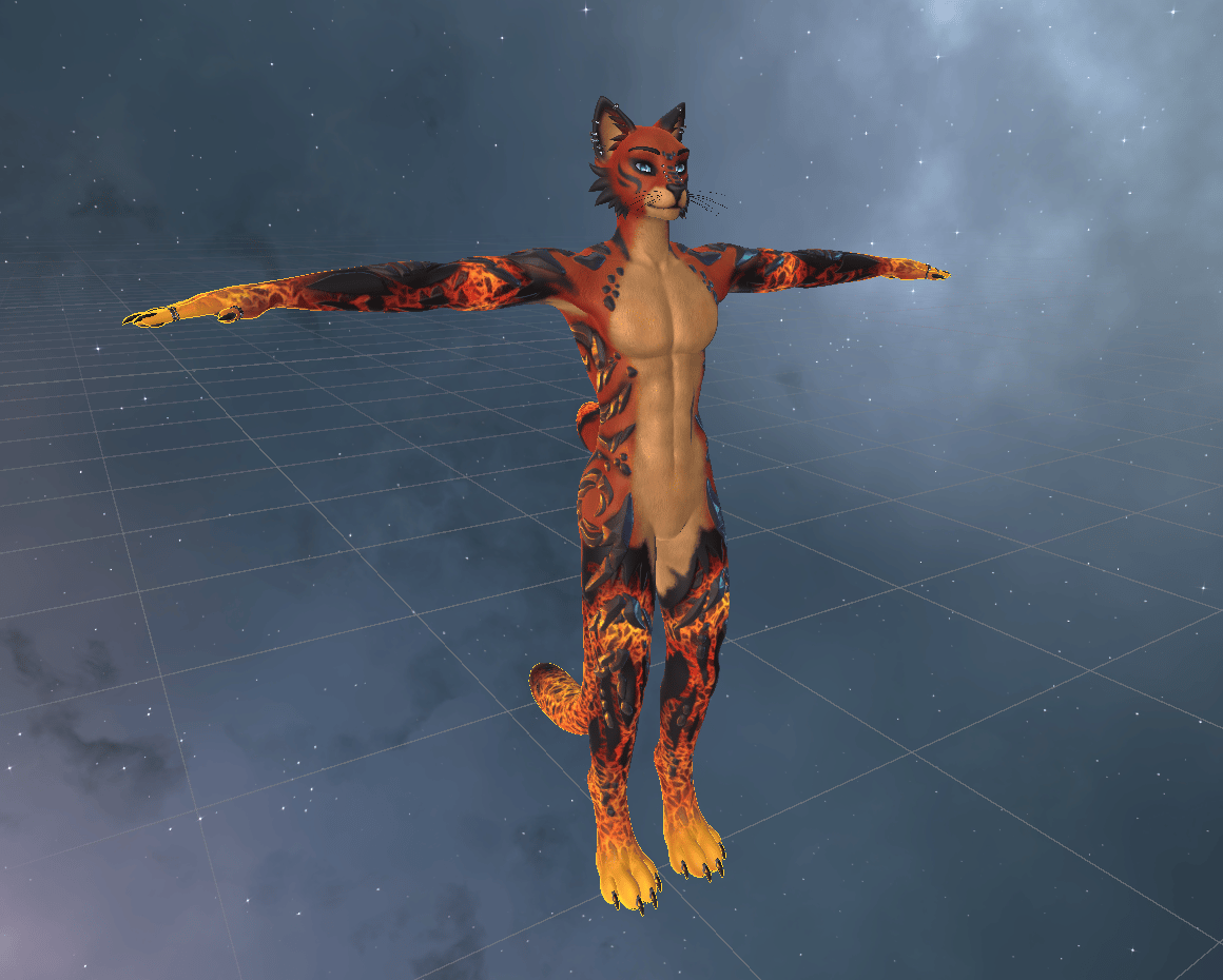 Felix Firecat texture (for the Felix Base)