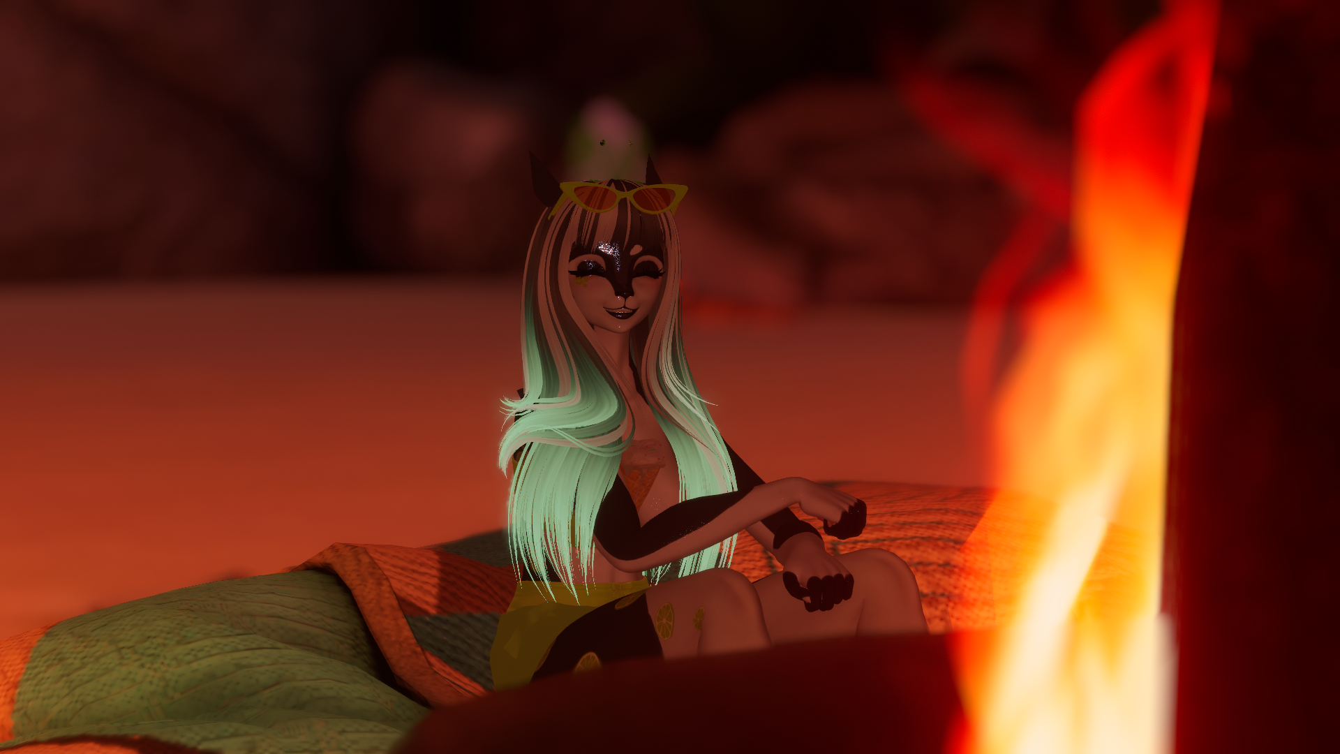 Sage The Lime Shark // PC&Quest; // SFW