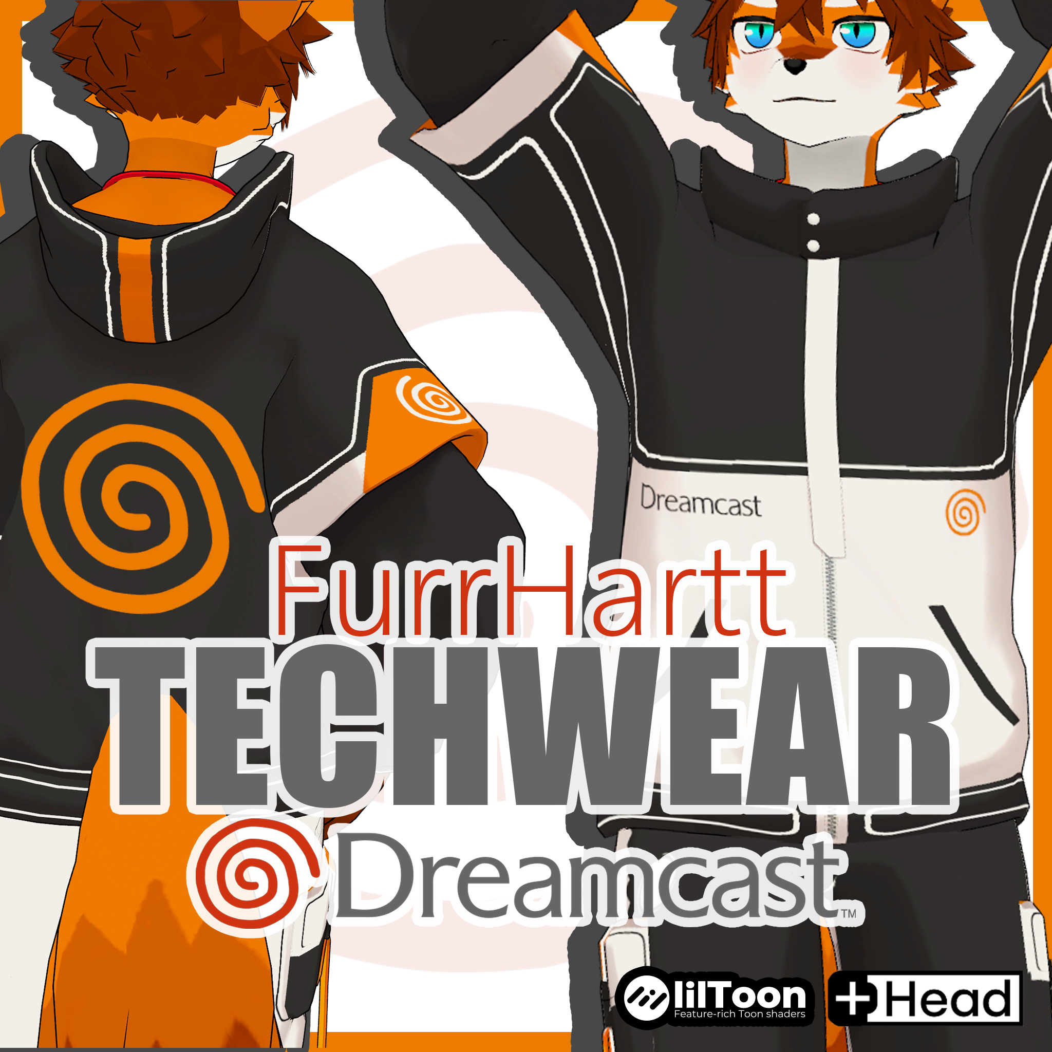 PlusHead Techwear Furhartt Dreamcast Texture