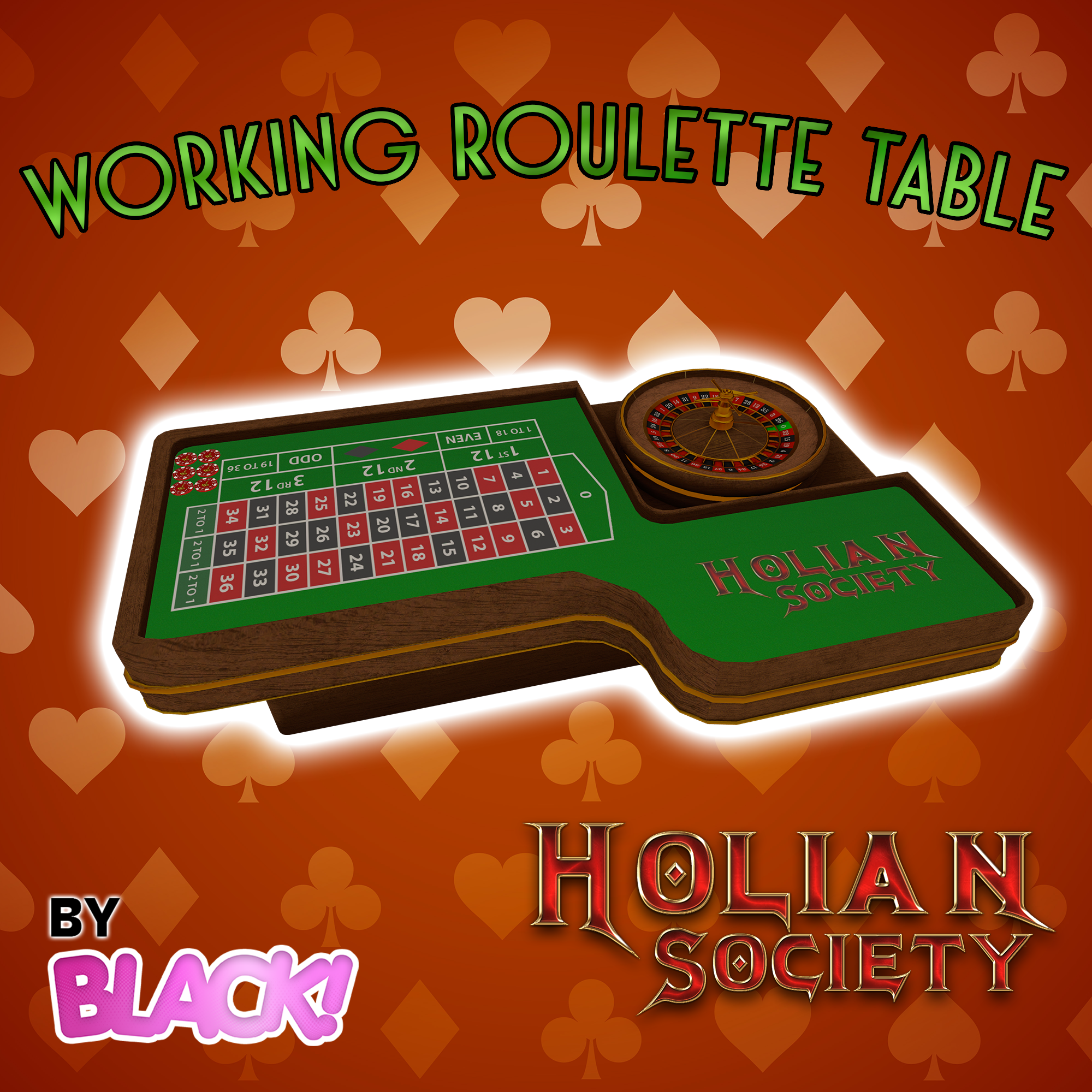 Working Roulette Table