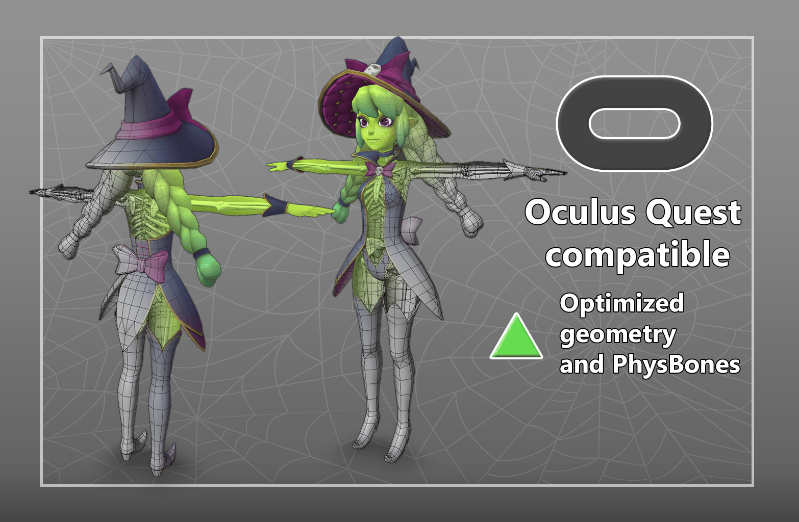 Slime Witch | VRChat Halloween Avatar