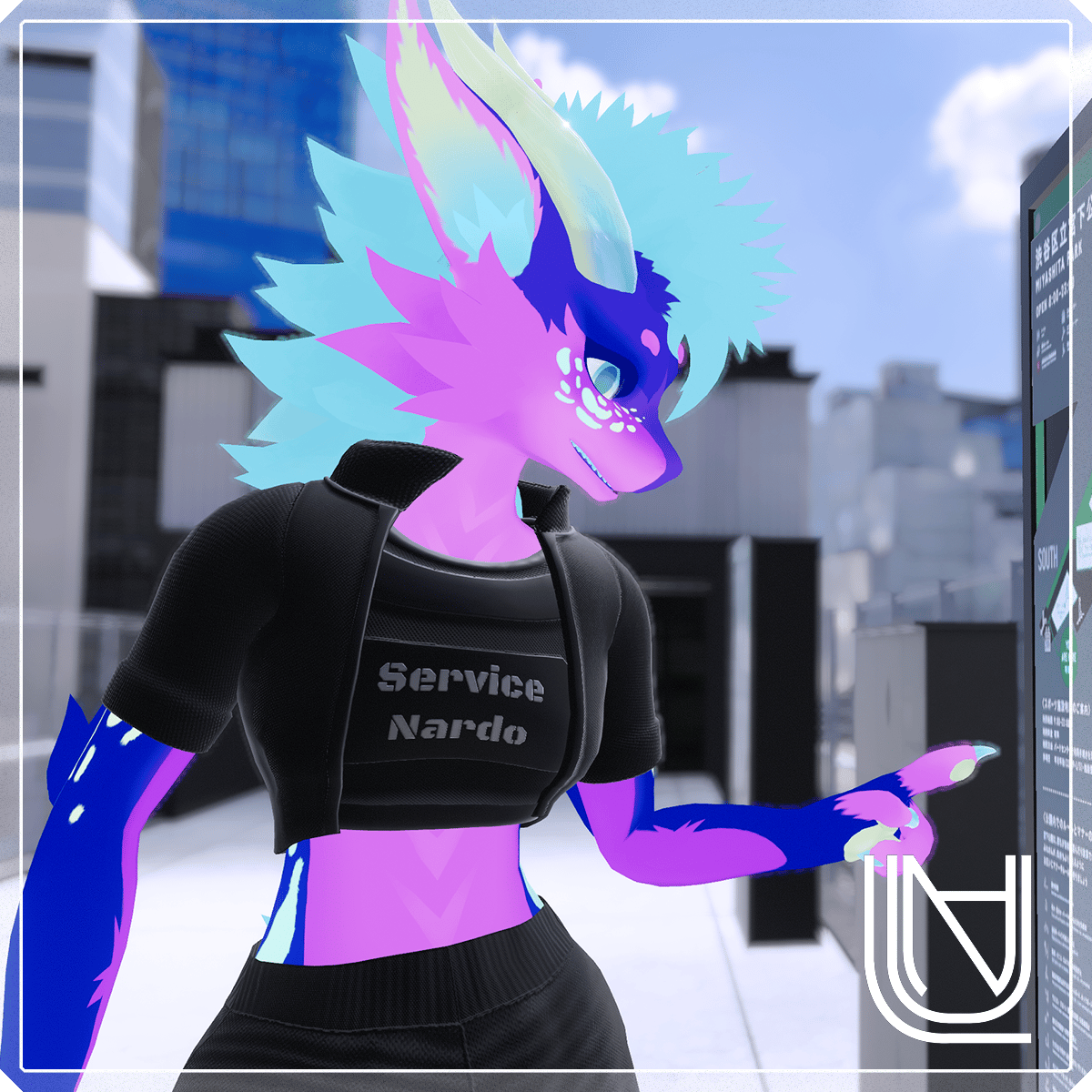 Nardoragon Service Dragon Outfit