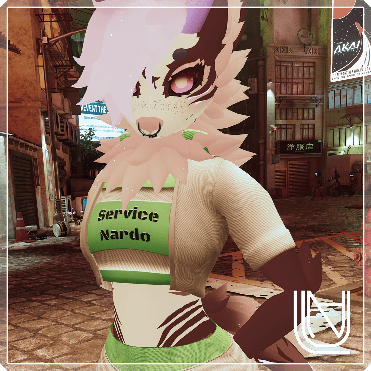 Nardoragon Service Dragon Outfit