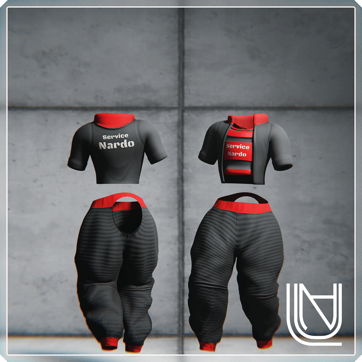 Nardoragon Service Dragon Outfit