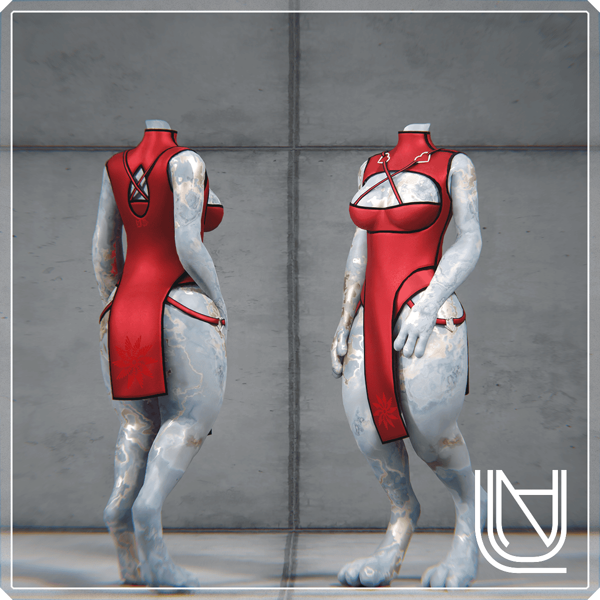Novabeast Strapped Dress