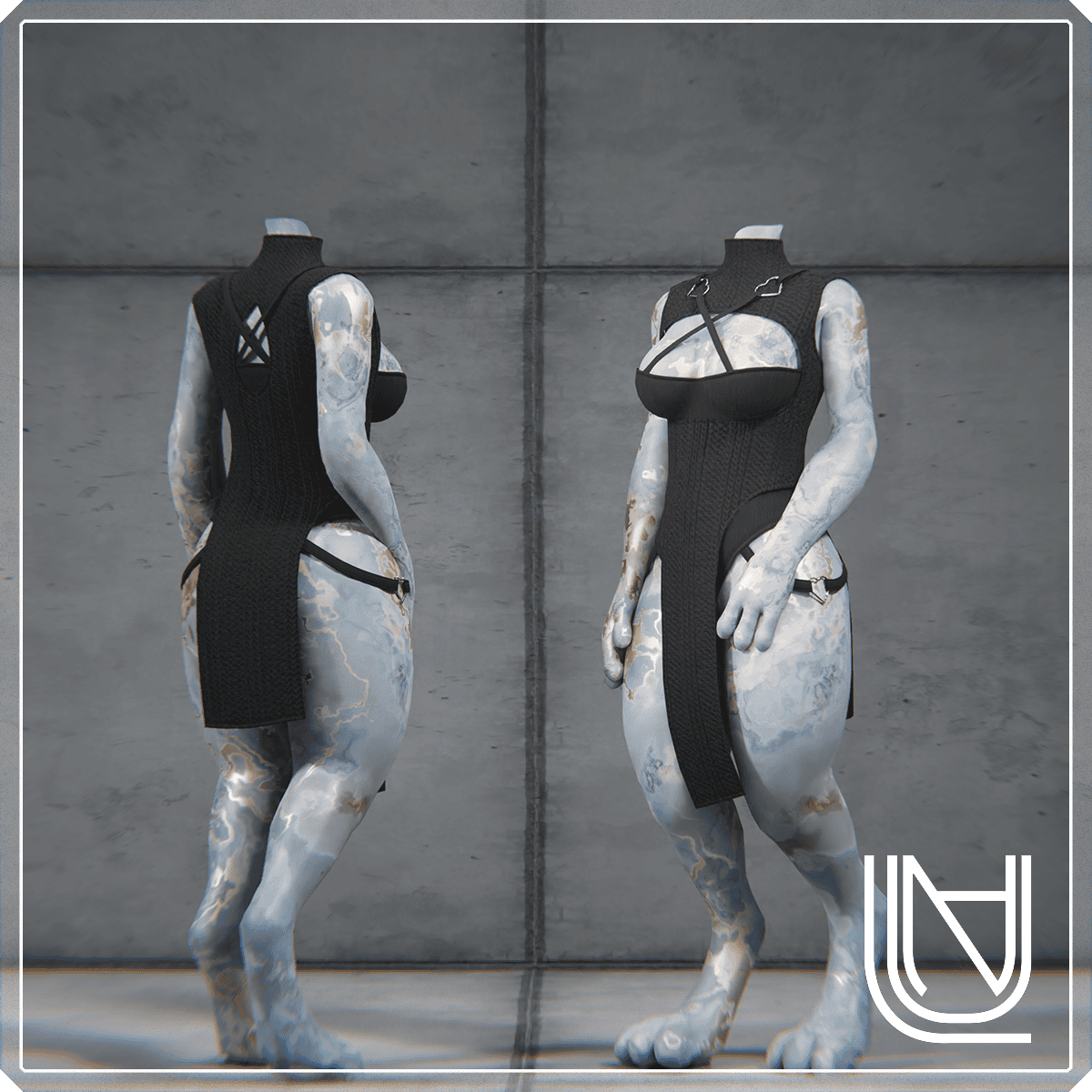 Novabeast Strapped Dress
