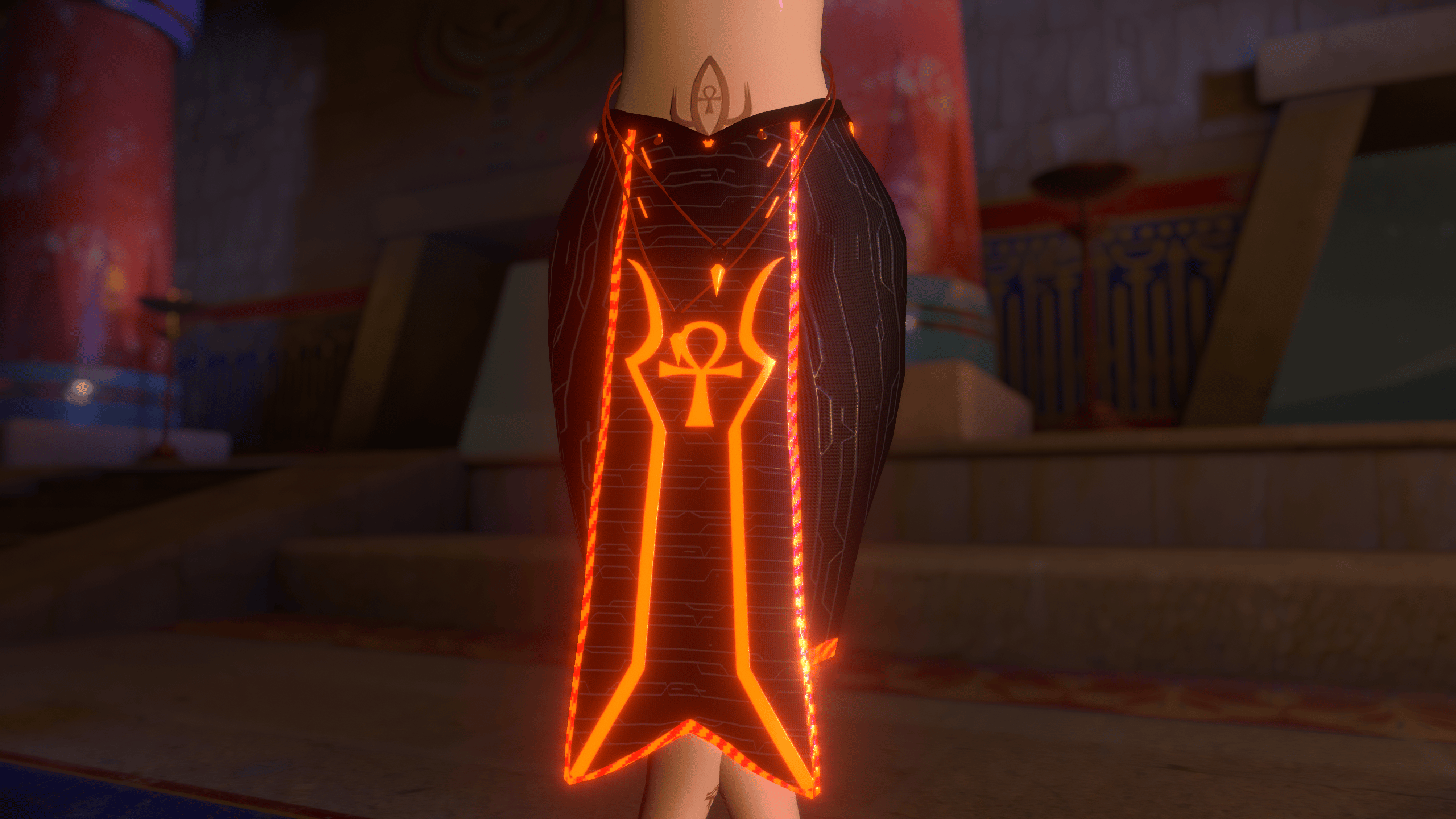 Anubian Skirt - Fara Rex (VRCHAT)