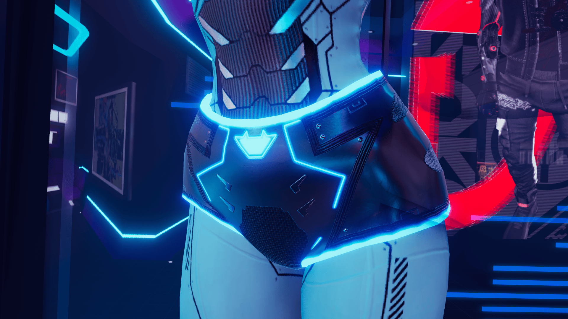 Pound Cyber Shorts - Hyenid (VRCHAT)