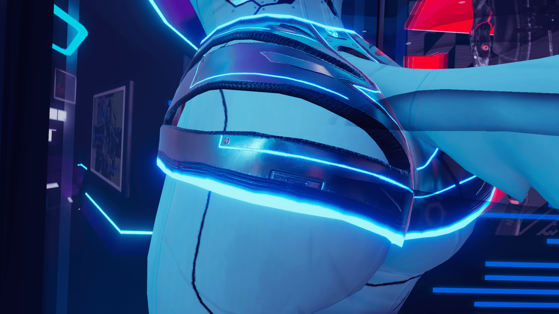 Pound Cyber Shorts - Hyenid (VRCHAT)