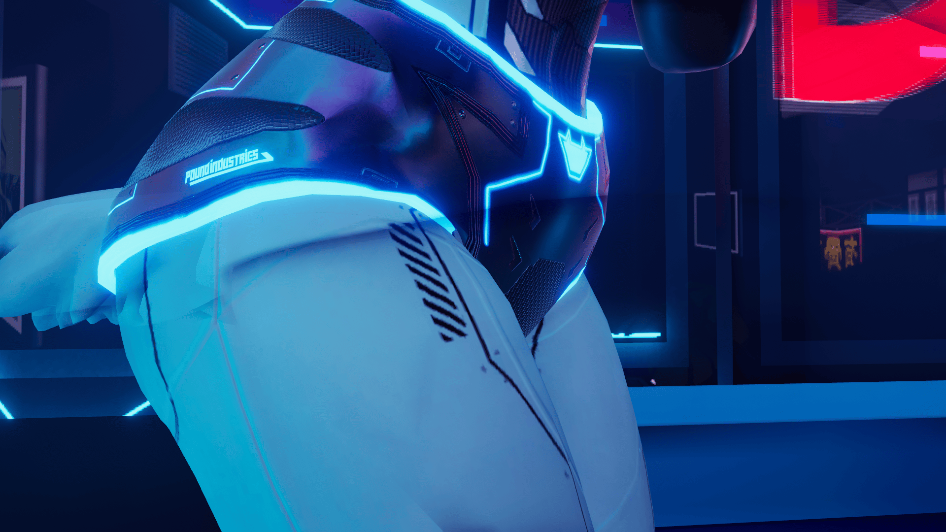 Pound Cyber Shorts - Hyenid (VRCHAT)