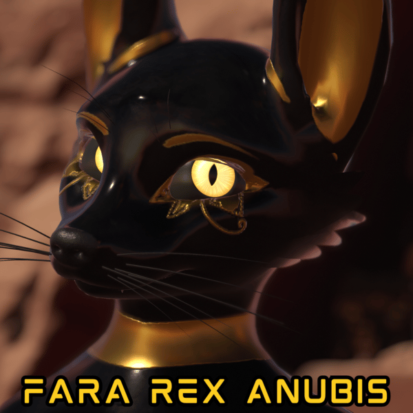 Fara Rex Anubis Retexture - (VRCHAT)