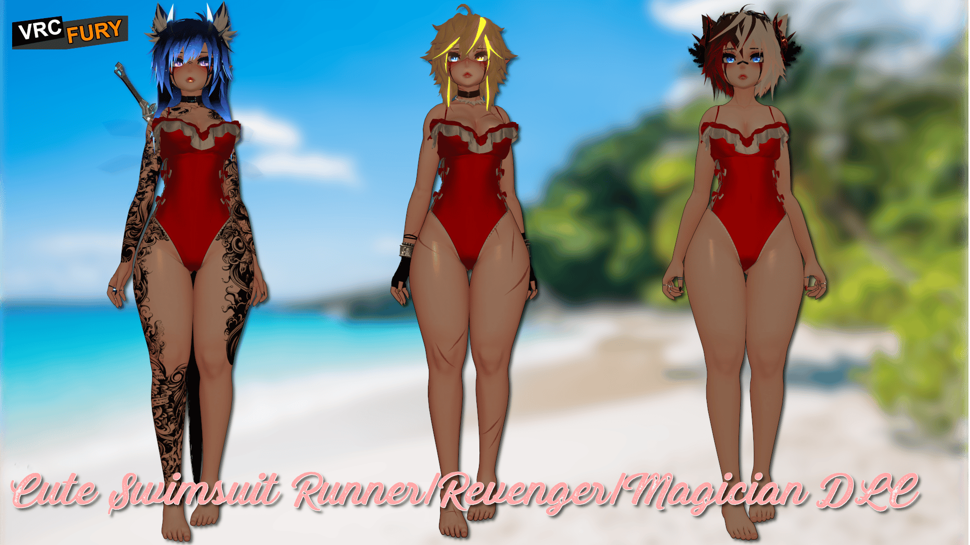 Cute Swimsuit God Mag/Rev/Run DLC(Oneclick)