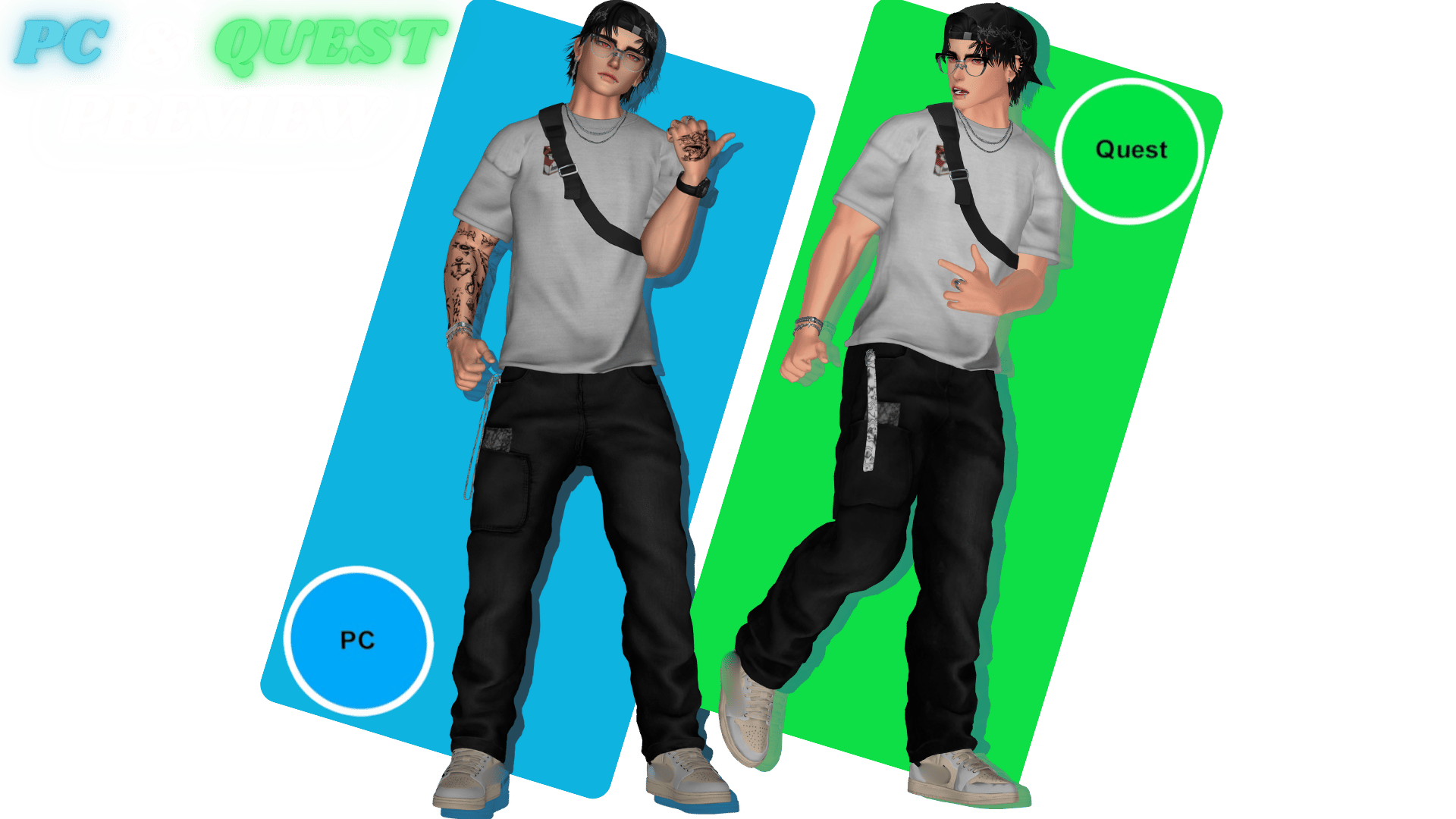 Viro - VRChat Avatar - Face Tracking - Quest Compatible