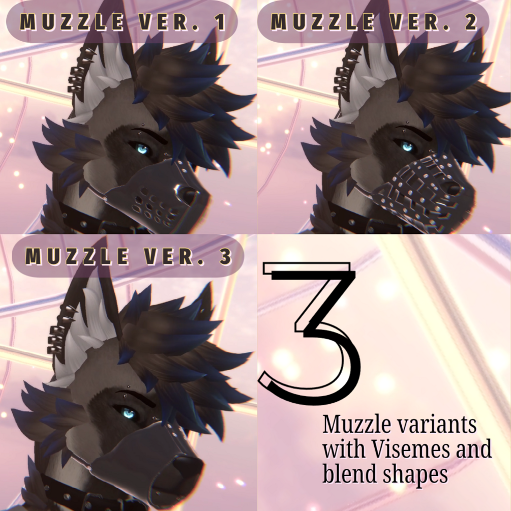 Muzzles for Archer Canine