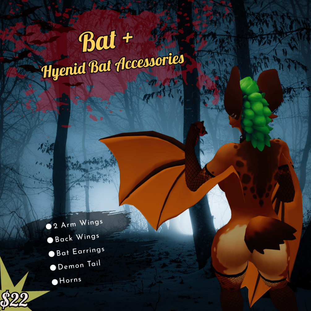 Bat + Hyenid Accessories