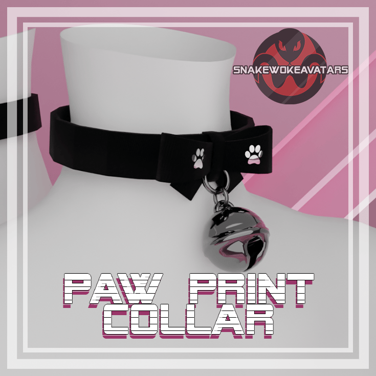 Paw Print Collar [Commercial Use]