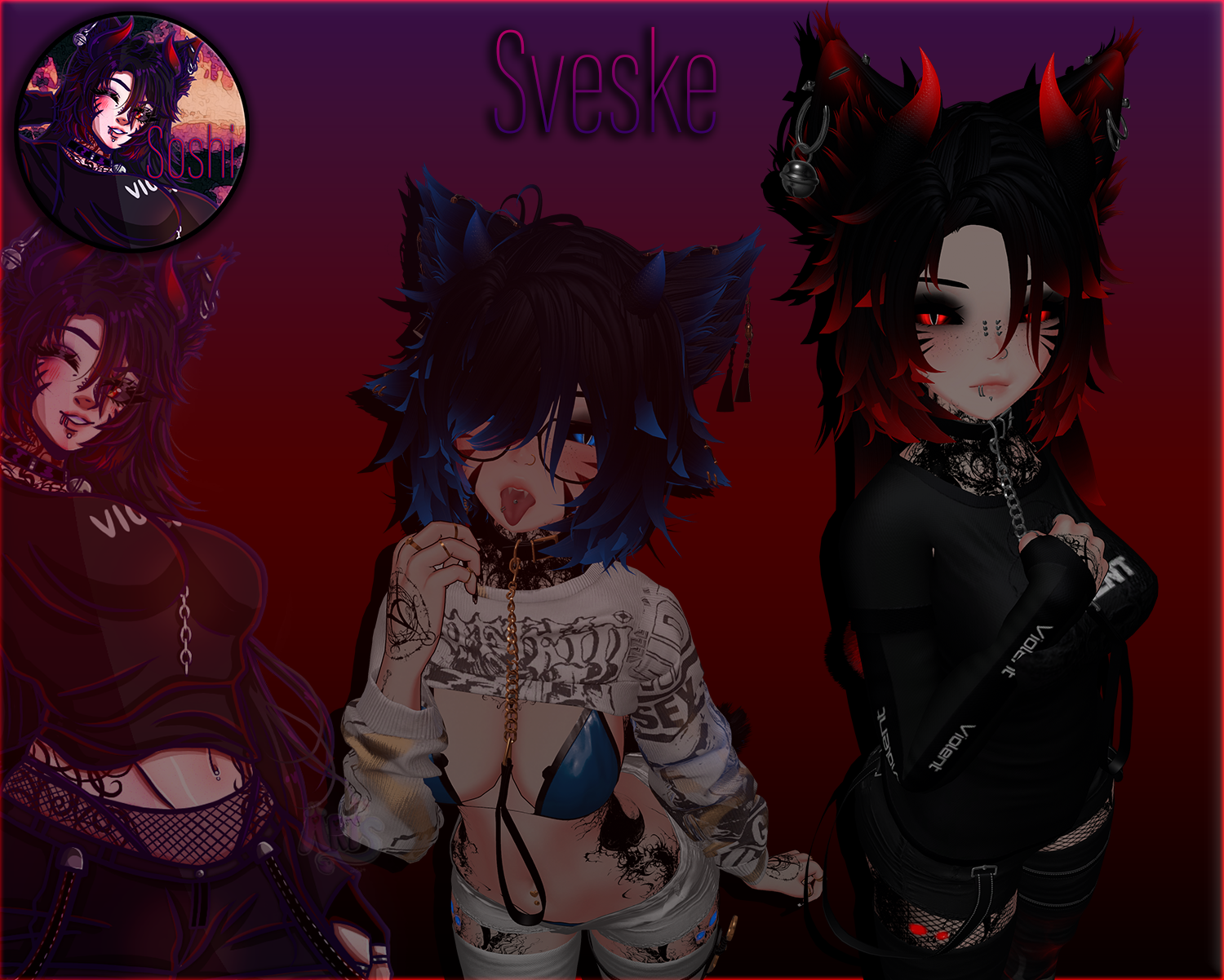 Sveske | VRChat avatar |