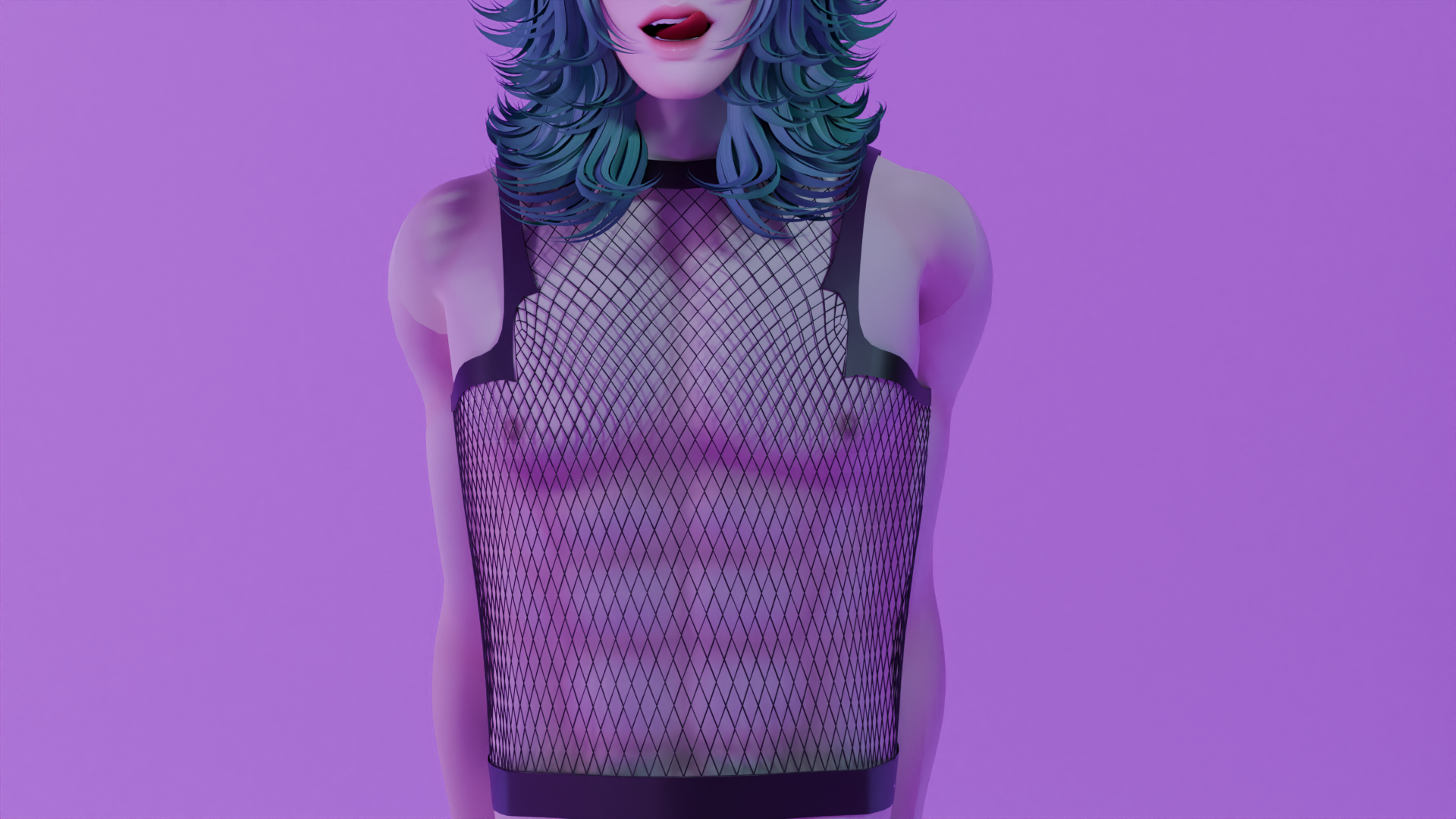 fishnet top | FREE