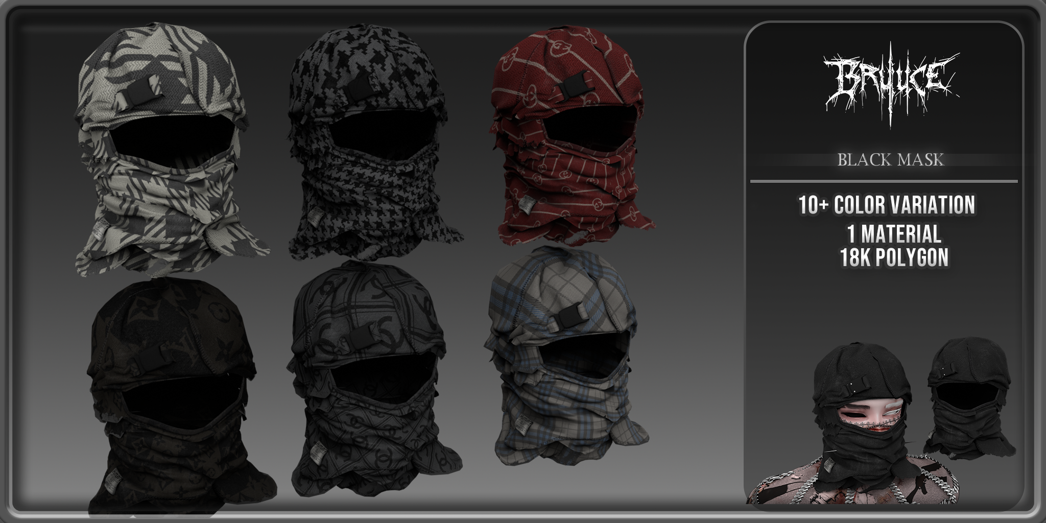 Black mask