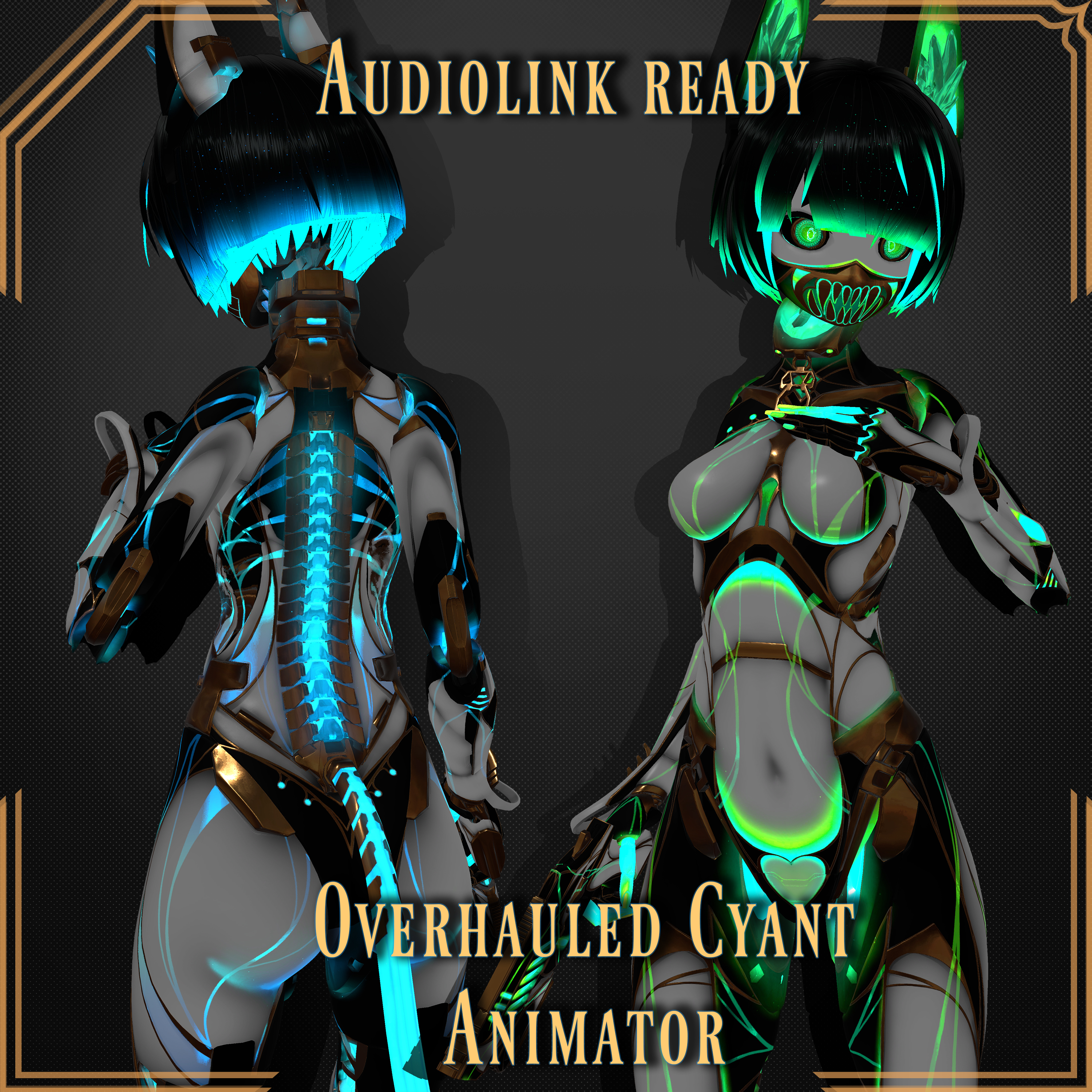 Hexforged CYANT Texture Set