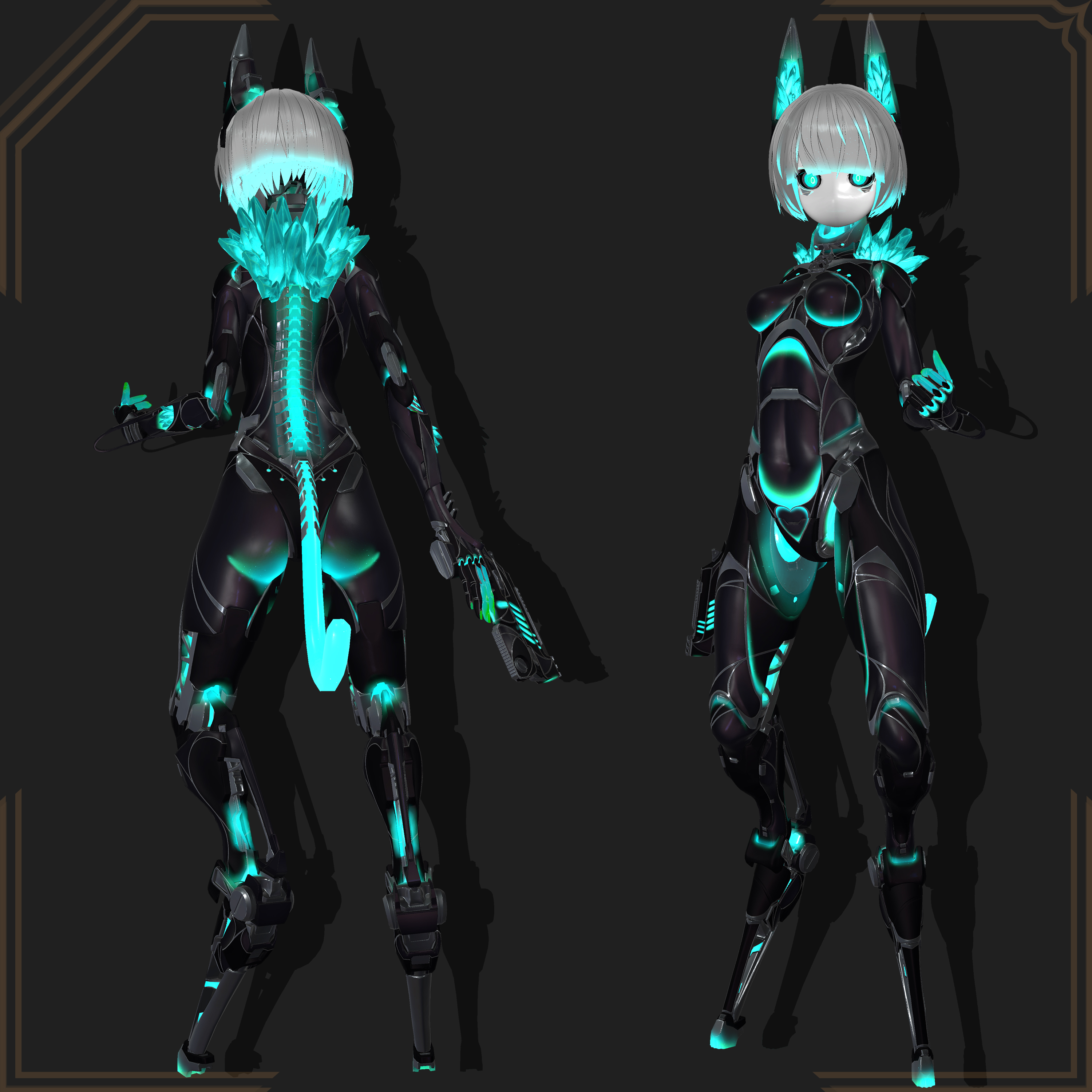 Hexforged CYANT Texture Set