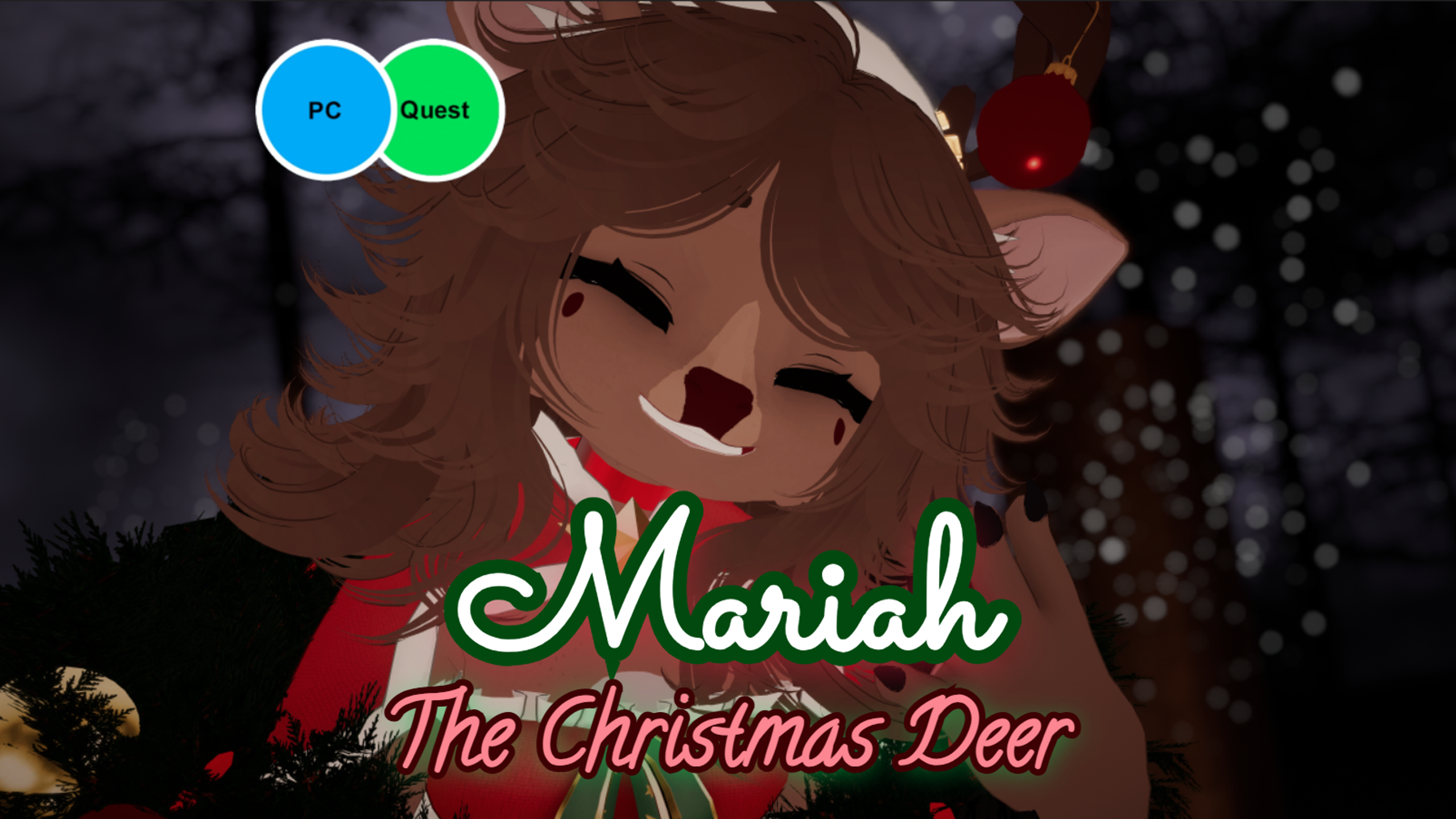🎄🦌 Mariah the Christmas Deer 🦌🎄 (VRChat Avatar)