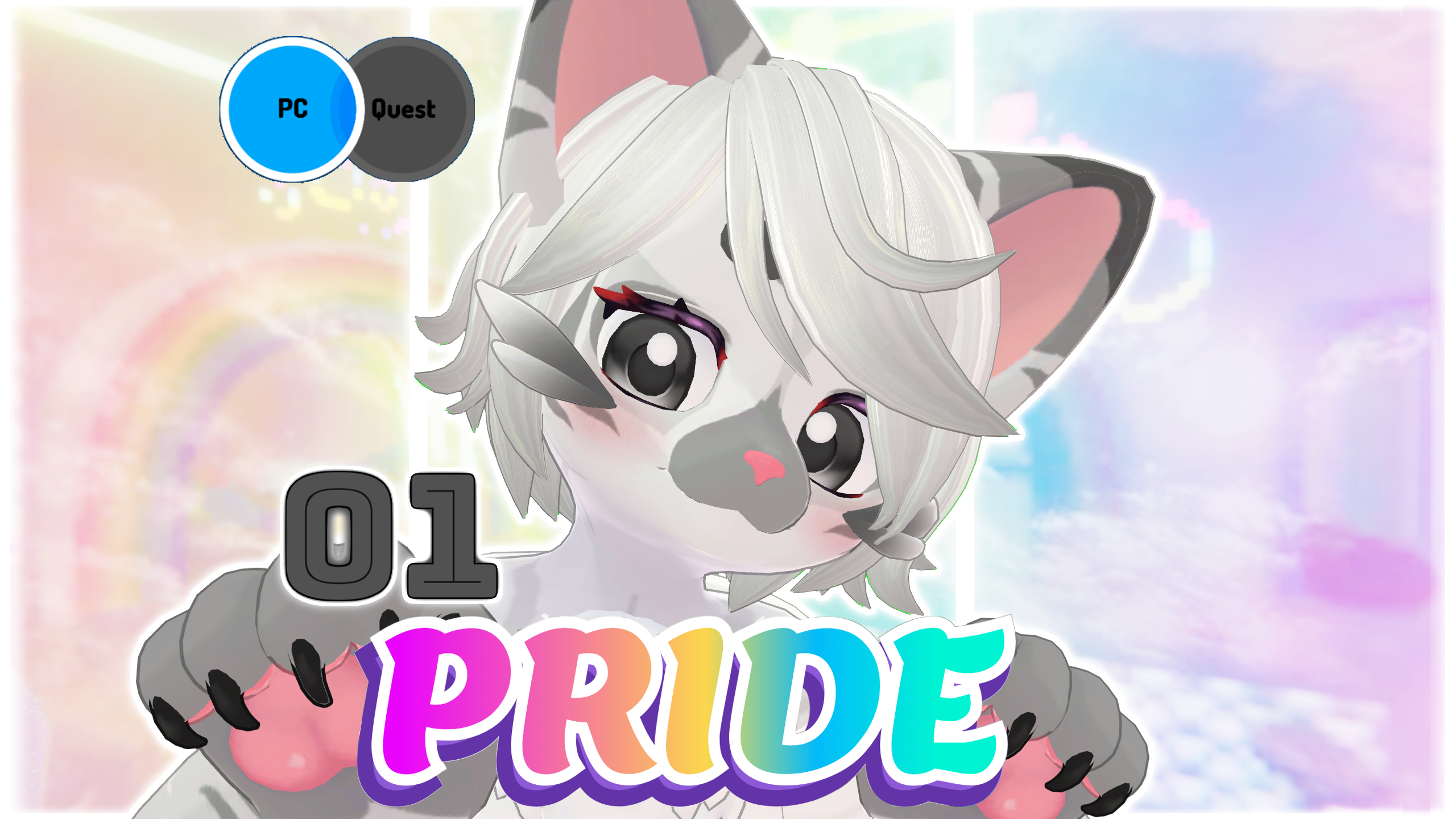 ๐โค๏ธ 01 -Zerone- Pride โค๏ธ๐ (VRChat Avatar)