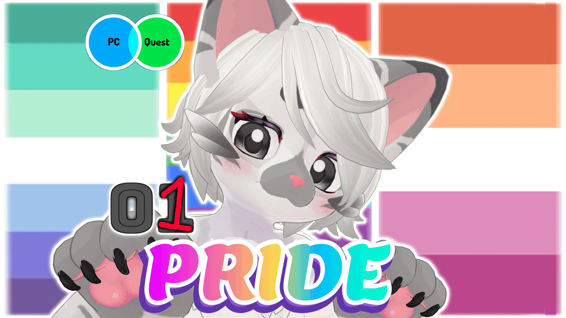 ๐โค๏ธ 01 -Zerone- Pride โค๏ธ๐ (VRChat Avatar)