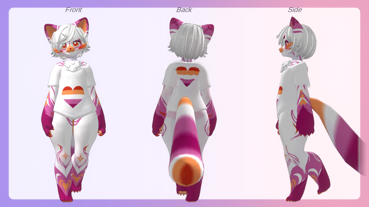 ๐โค๏ธ 01 -Zerone- Pride โค๏ธ๐ (VRChat Avatar)