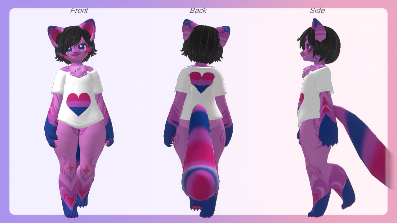 ๐โค๏ธ 01 -Zerone- Pride โค๏ธ๐ (VRChat Avatar)