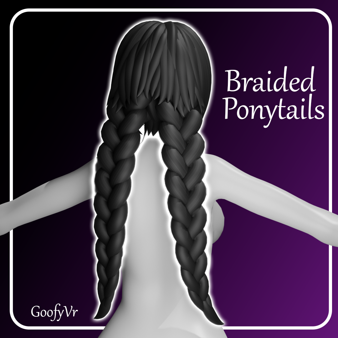Braided Ponytails