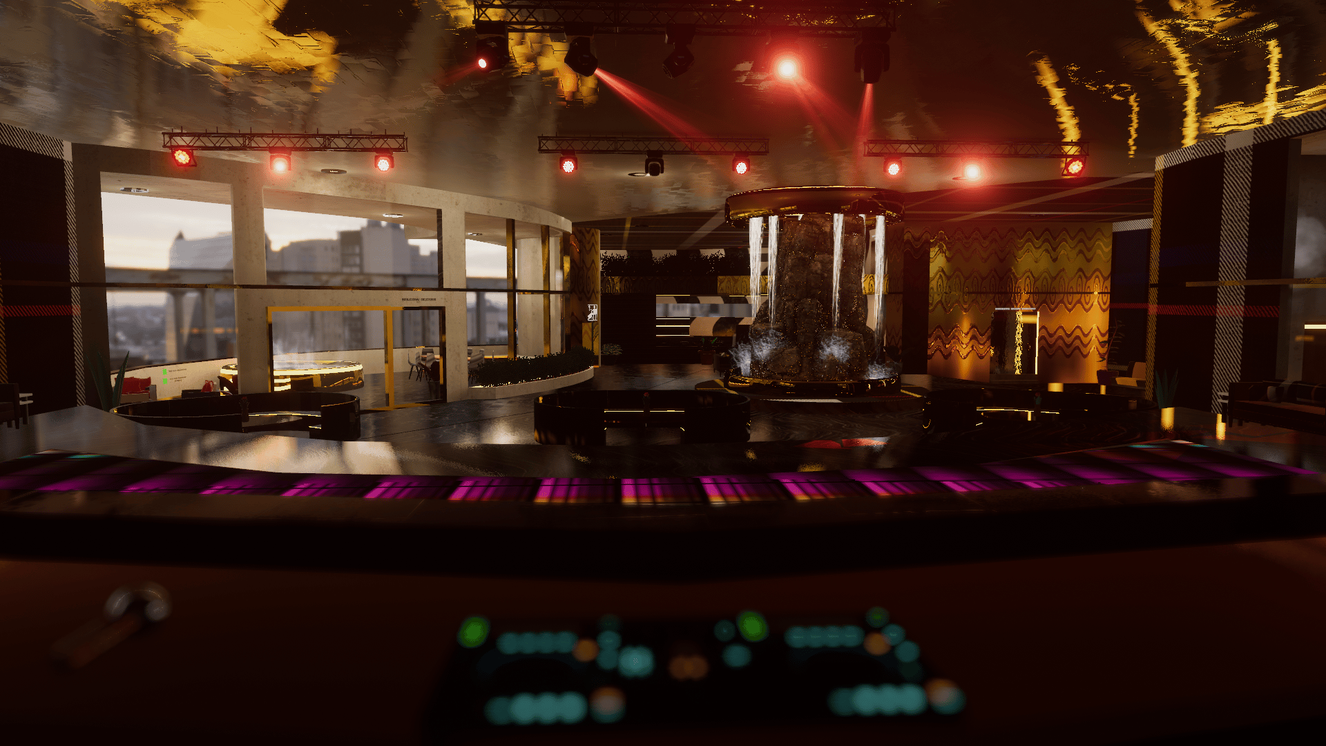 The Cascade Club (Fully Furnished) – Luxury VRChat Party & Rave World