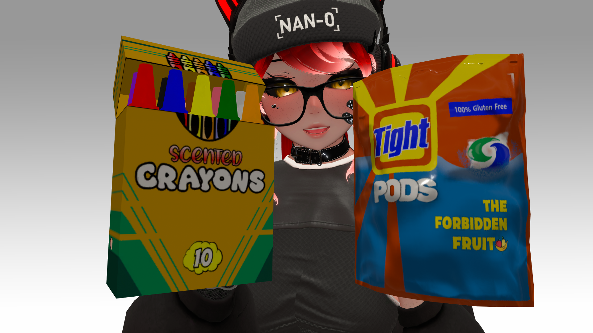Edible Crayons and Laundry Pods (VRChat Prefab + Quest)